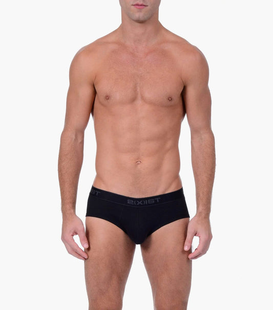 2(X)IST 3PCK Contour Pouch Mid Rise Briefs