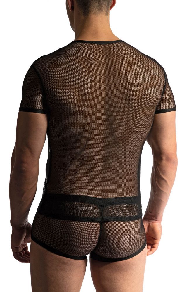 MANSTORE Casual Mesh Tee