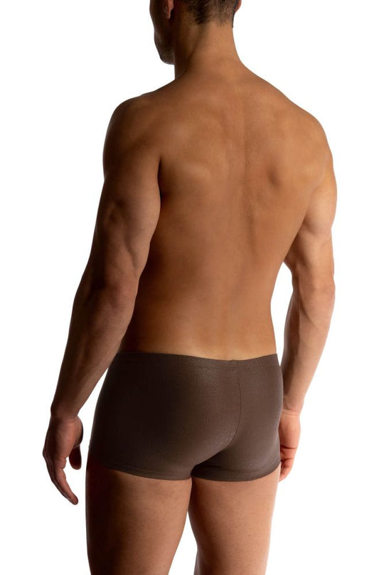 MANSTORE Reptile Brown Micro Pants