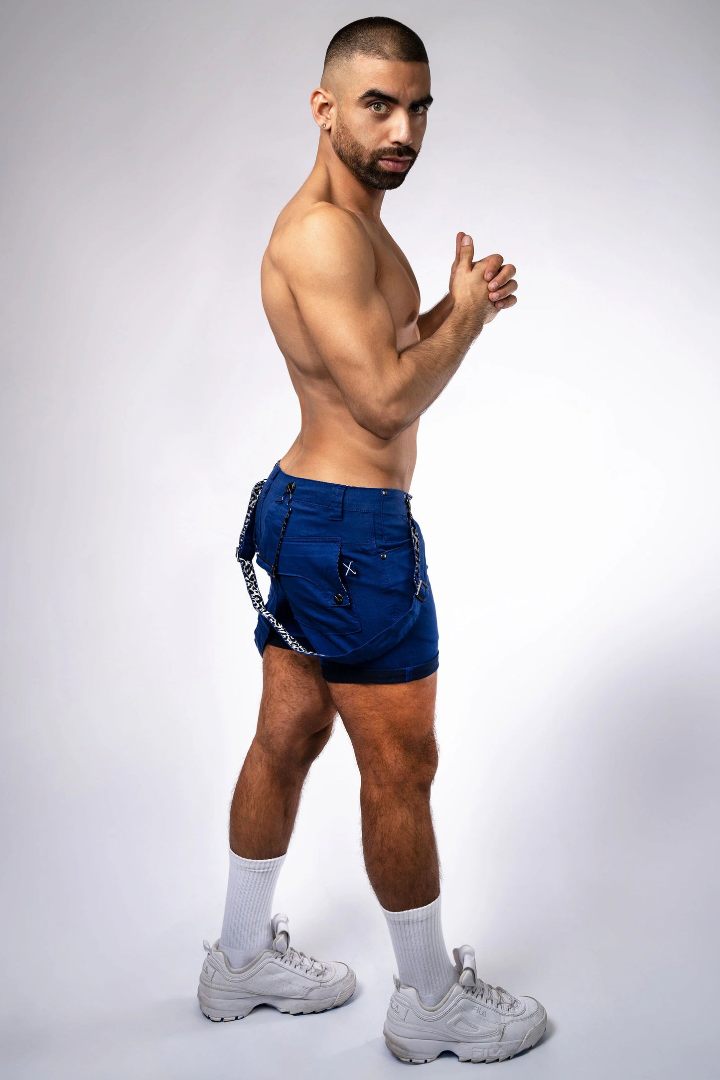 Tiger Horse Romey Throb Blue Denim Short