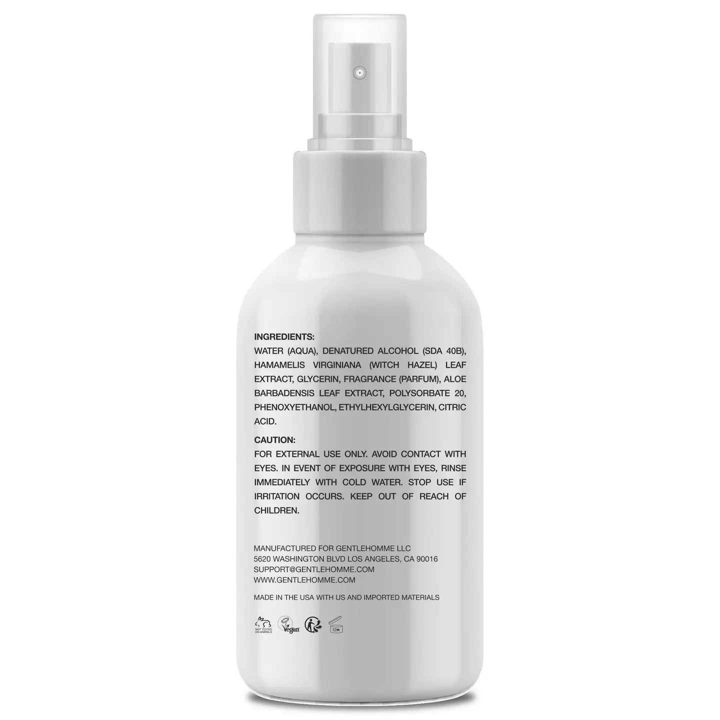 GentleHomme Private Parts Deodorant Spray