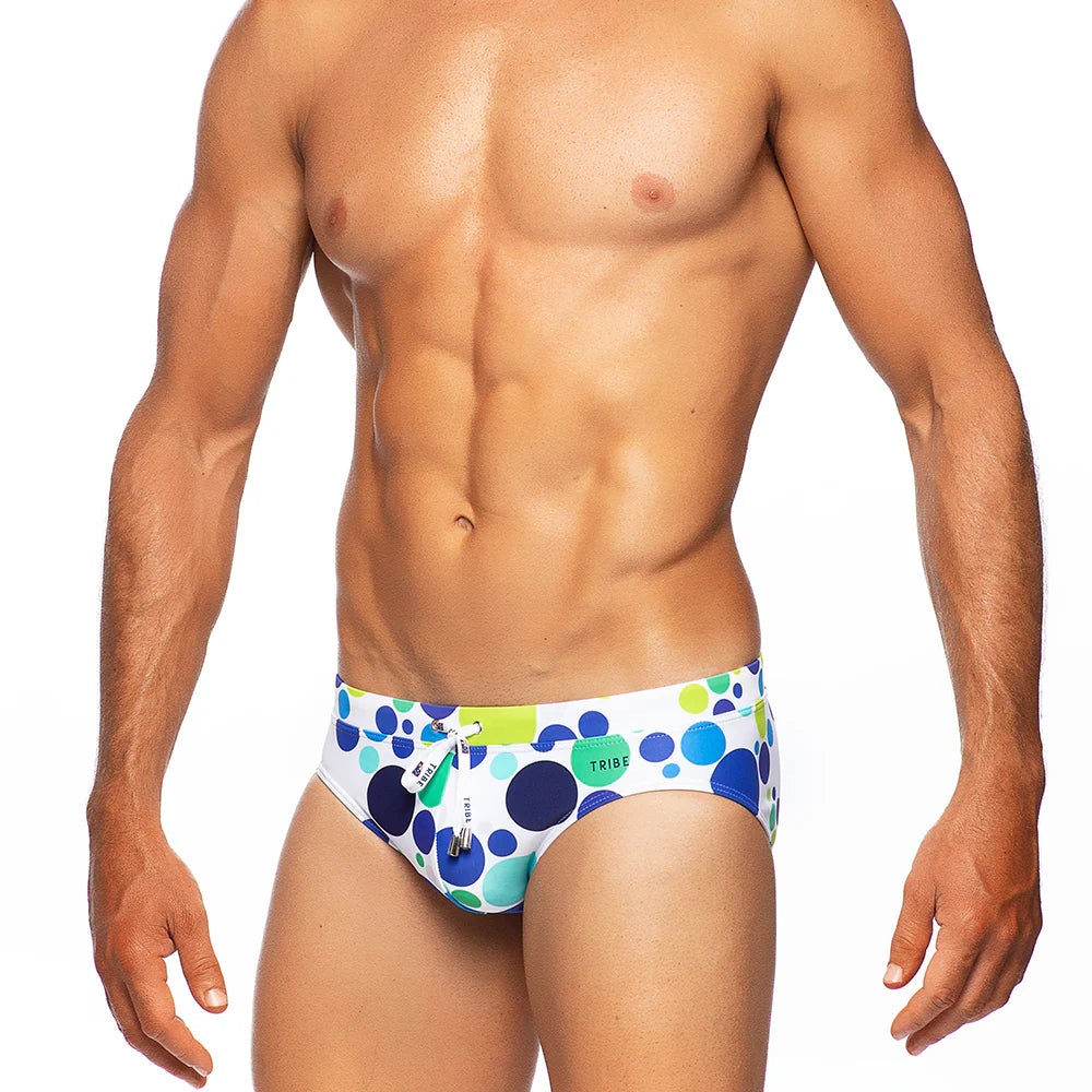 Tribe Bubbles Swim Briefs