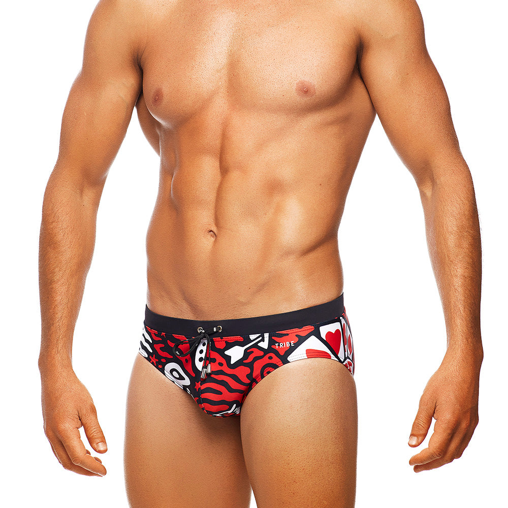 Tribe Barcelona Rebel Low Rise Swim Brief
