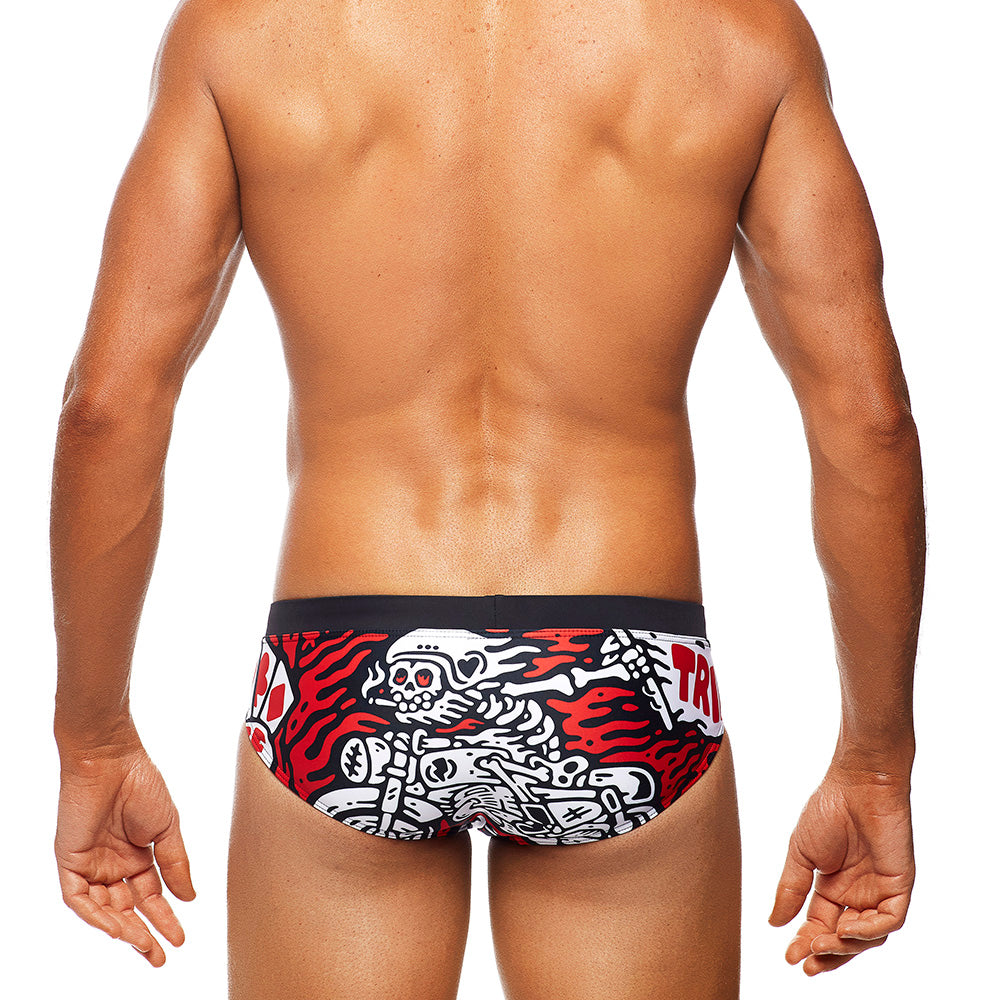 Tribe Barcelona Rebel Low Rise Swim Brief