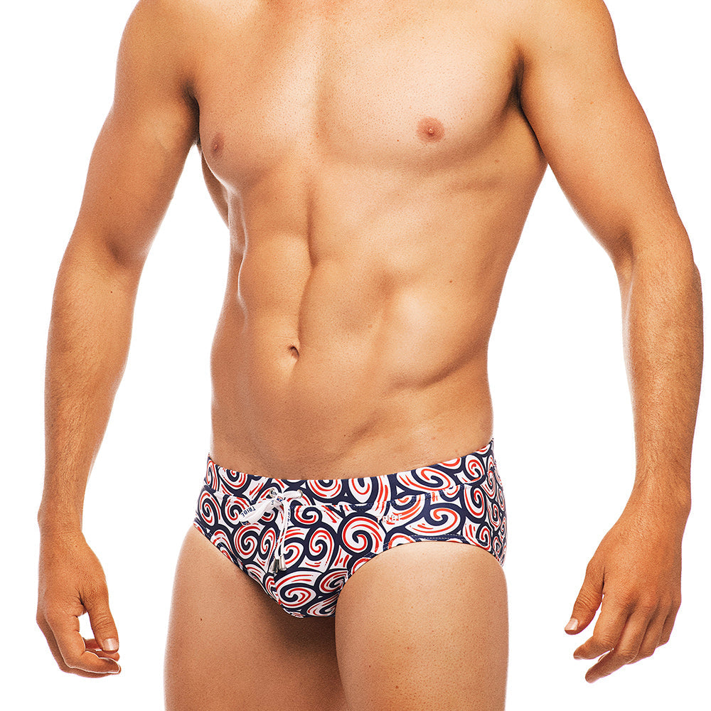 Tribe Swirl 2.0 Lo Rise Swim Brief