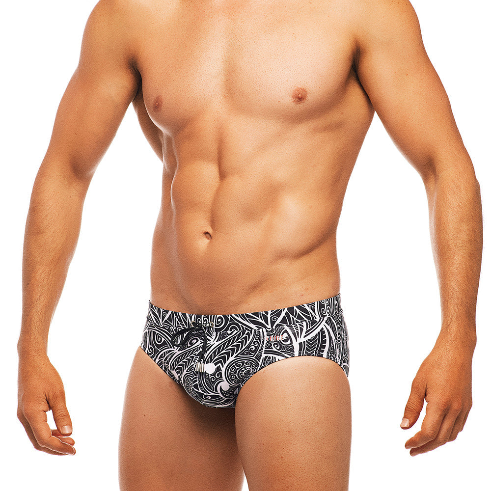 Tribe Warrior Lo Rise Swim Brief