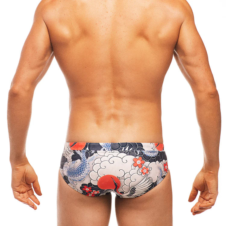 Tribe Yakuza Lo Rise Swim Brief
