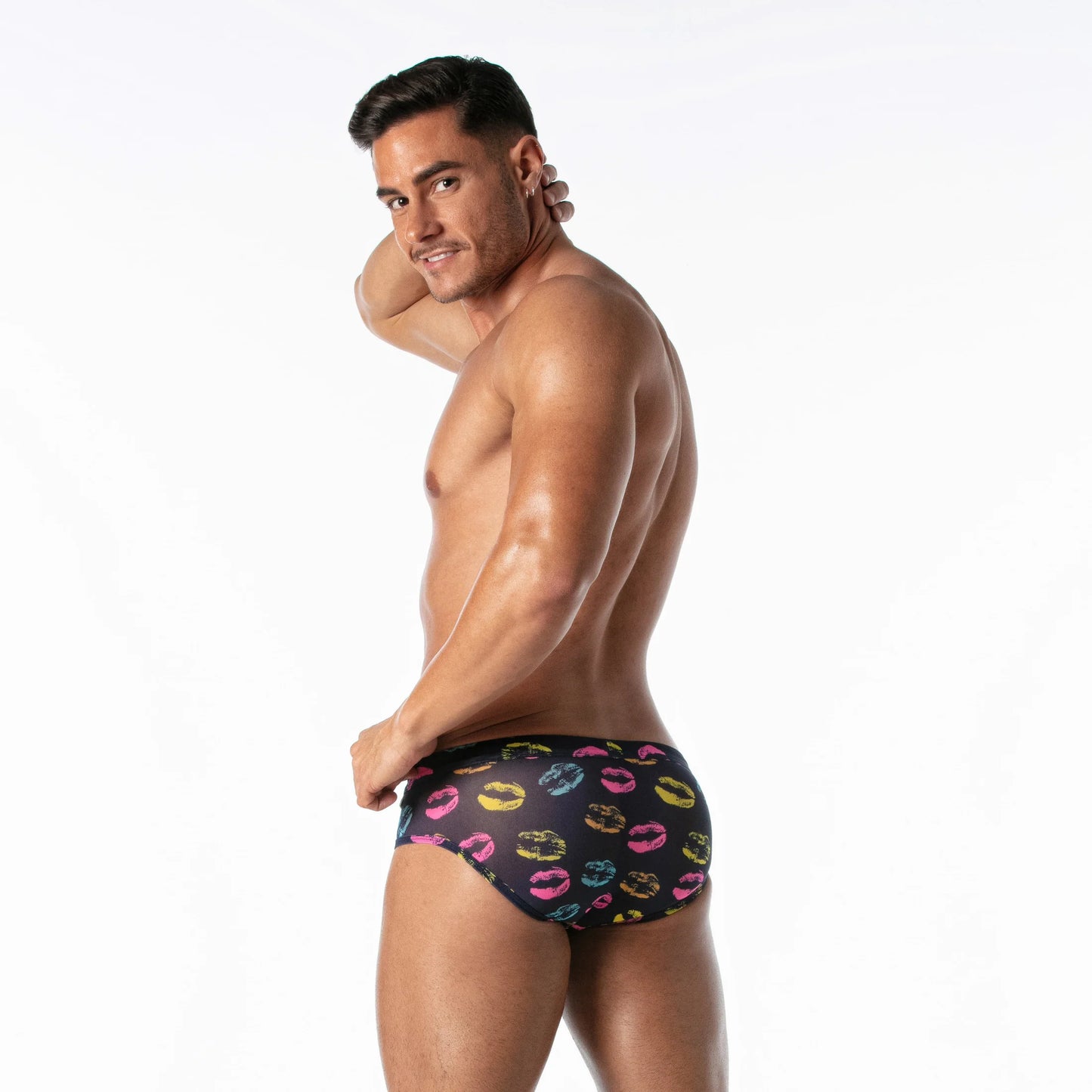 Leader Amor Mesh Swim Briefs