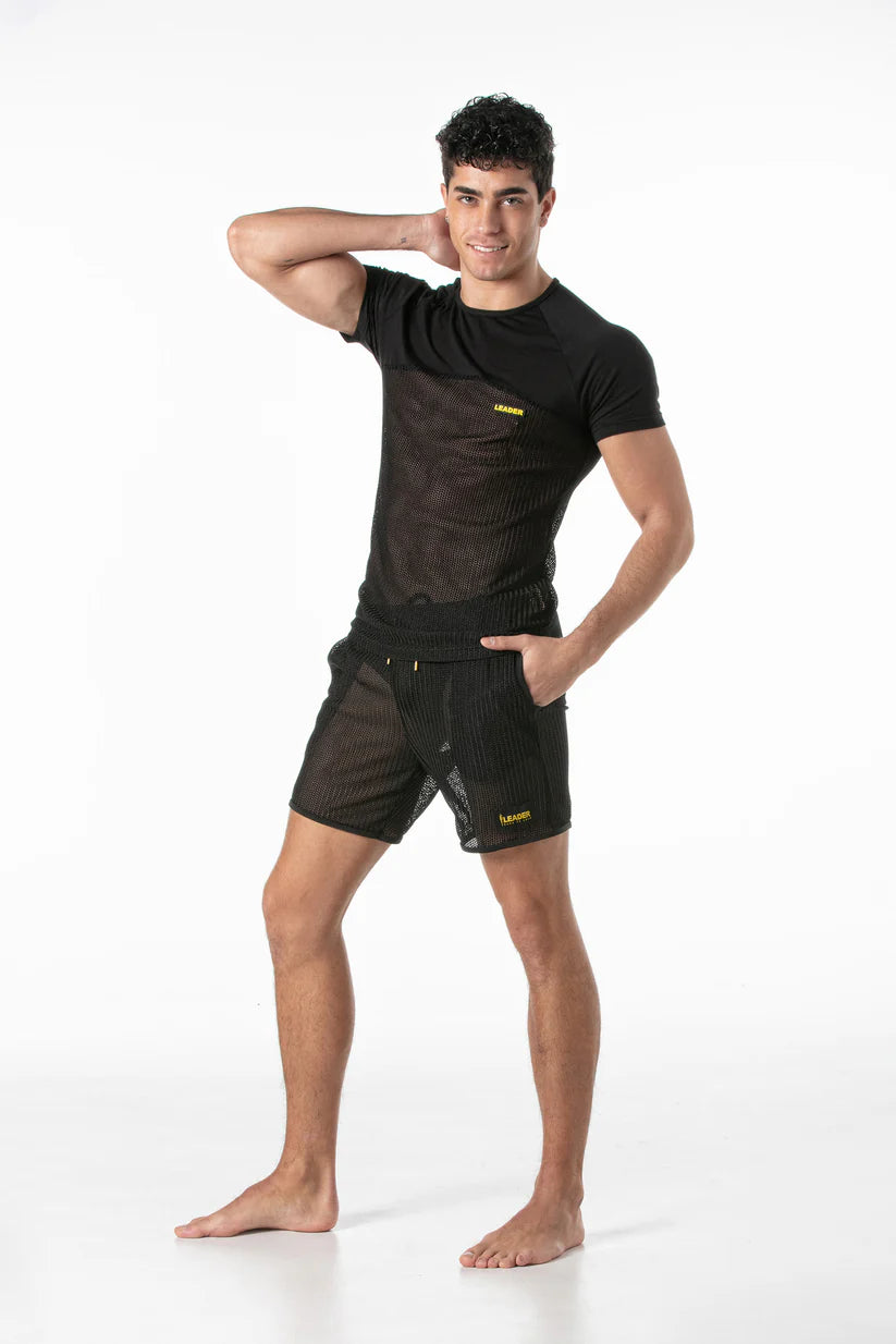 Leader Mesh Polo Shirt