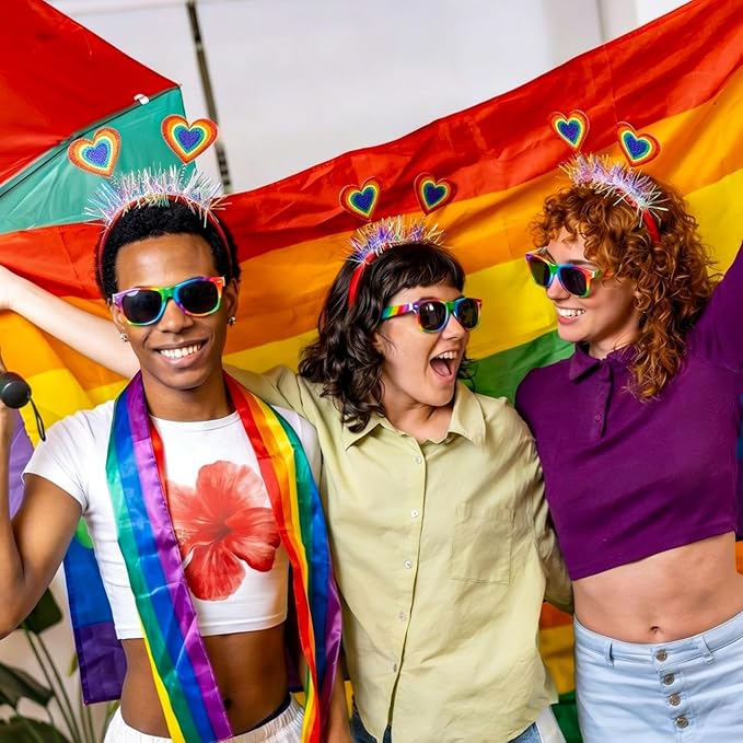 Pride Heart Handbands