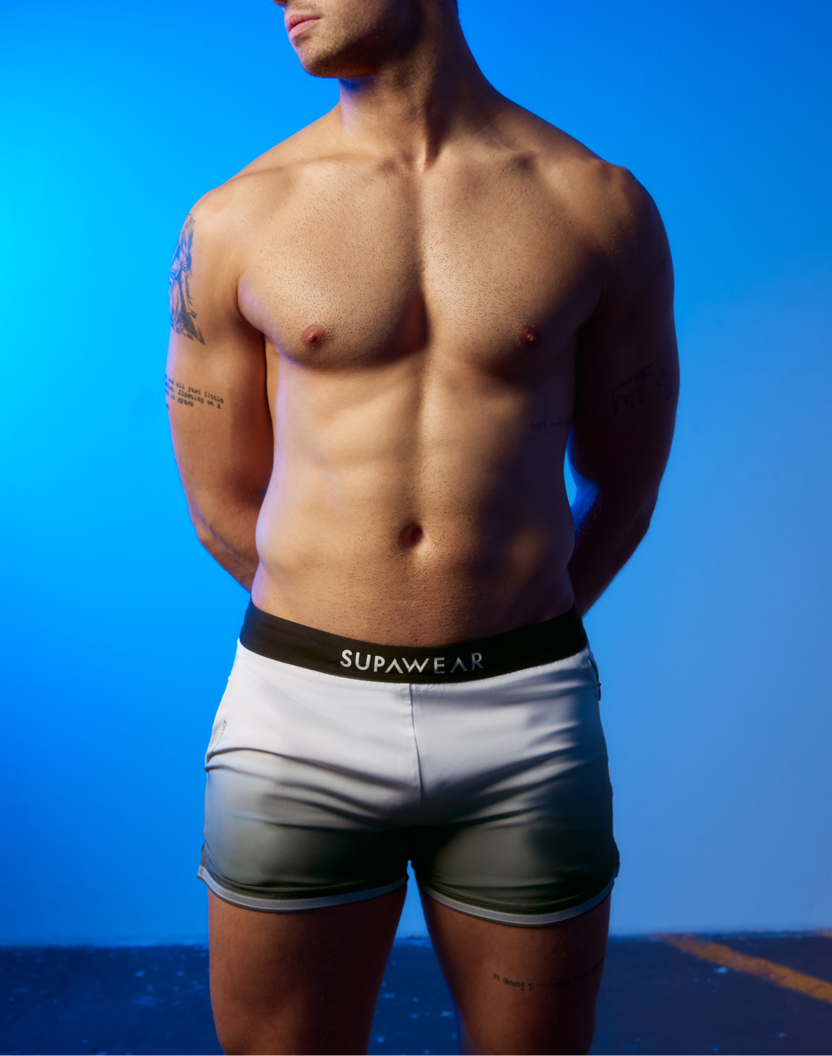 Supawear SPR Gradient Black/White Shorts