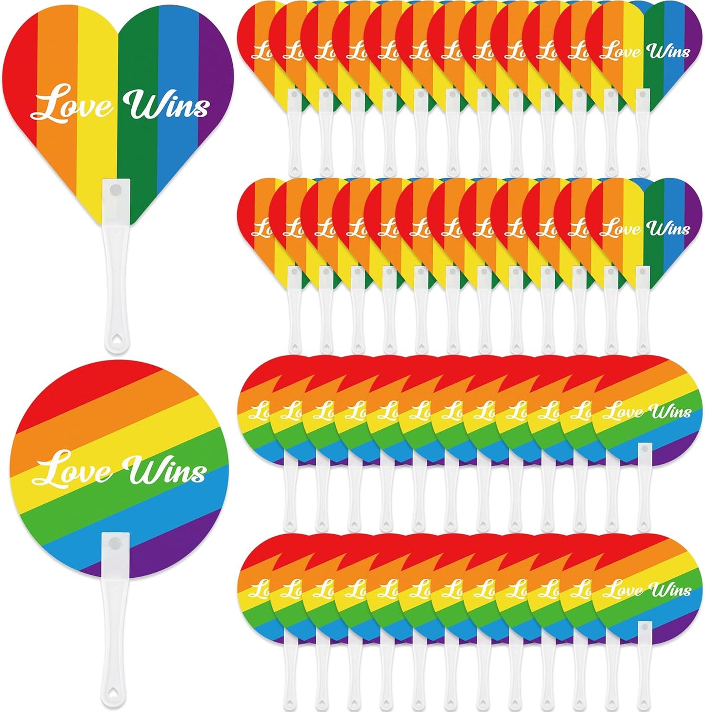 Pride Love Wins Hand Signs