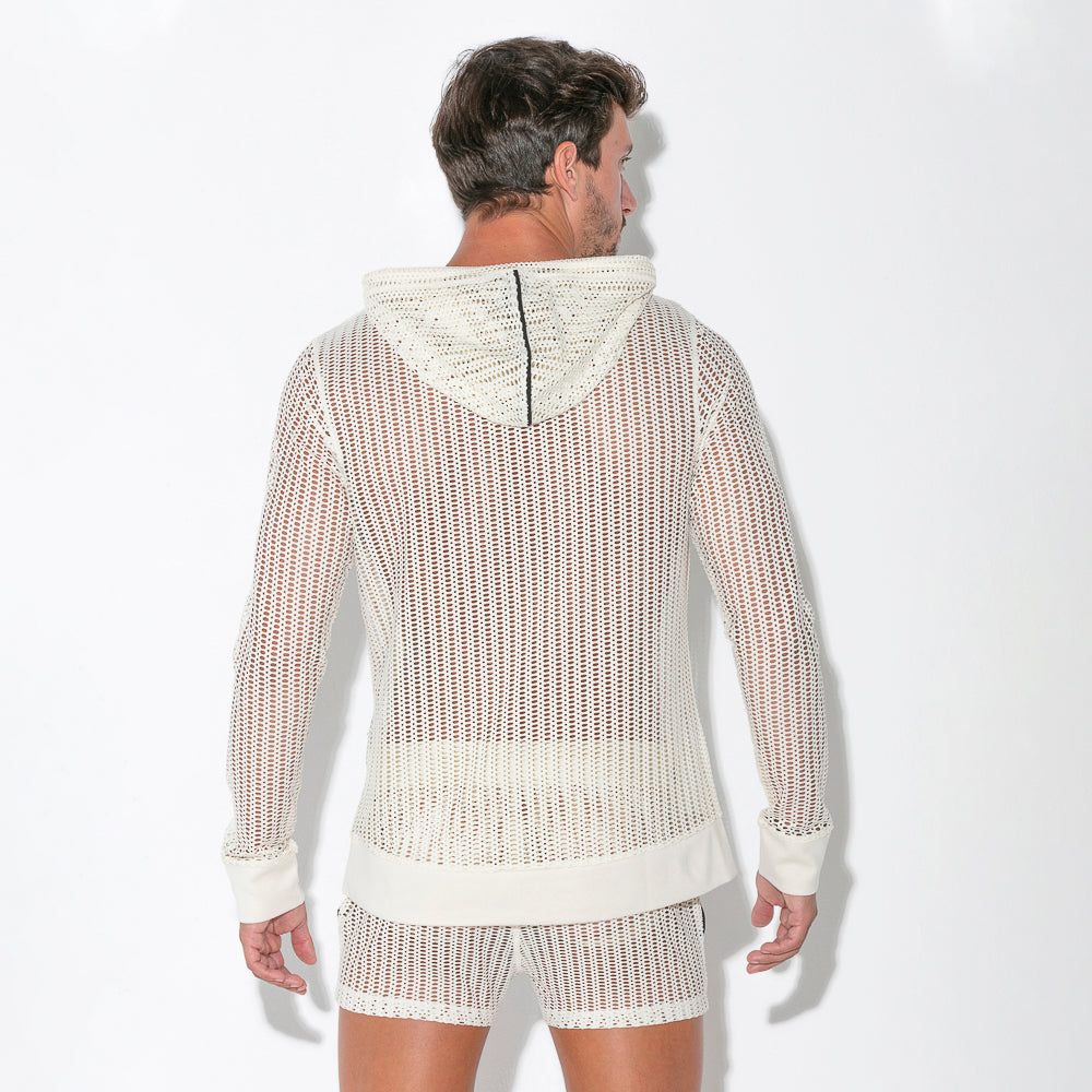 Code22 Crochet Hoody