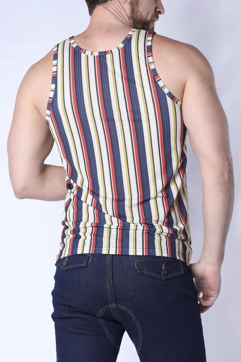 Timoteo Balboa Mesh Tank Top