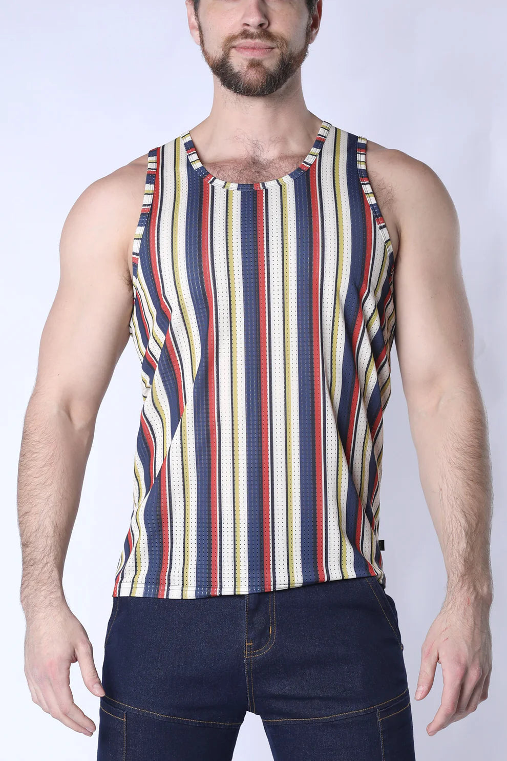 Timoteo Balboa Mesh Tank Top