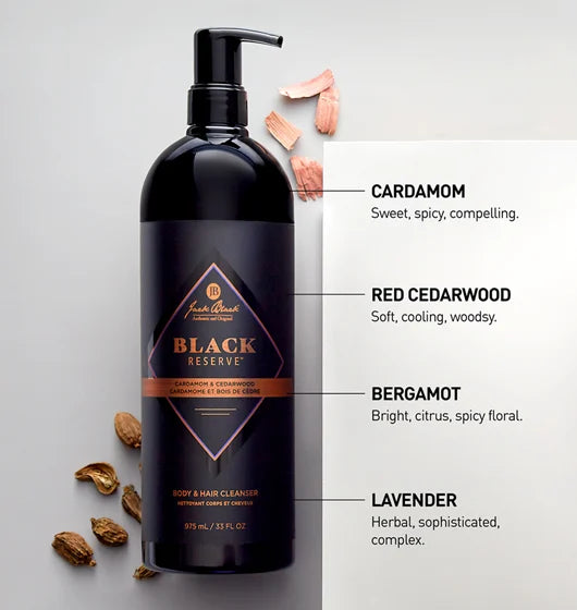 Jack Black Black Reserve Body & Hair Cleanser
