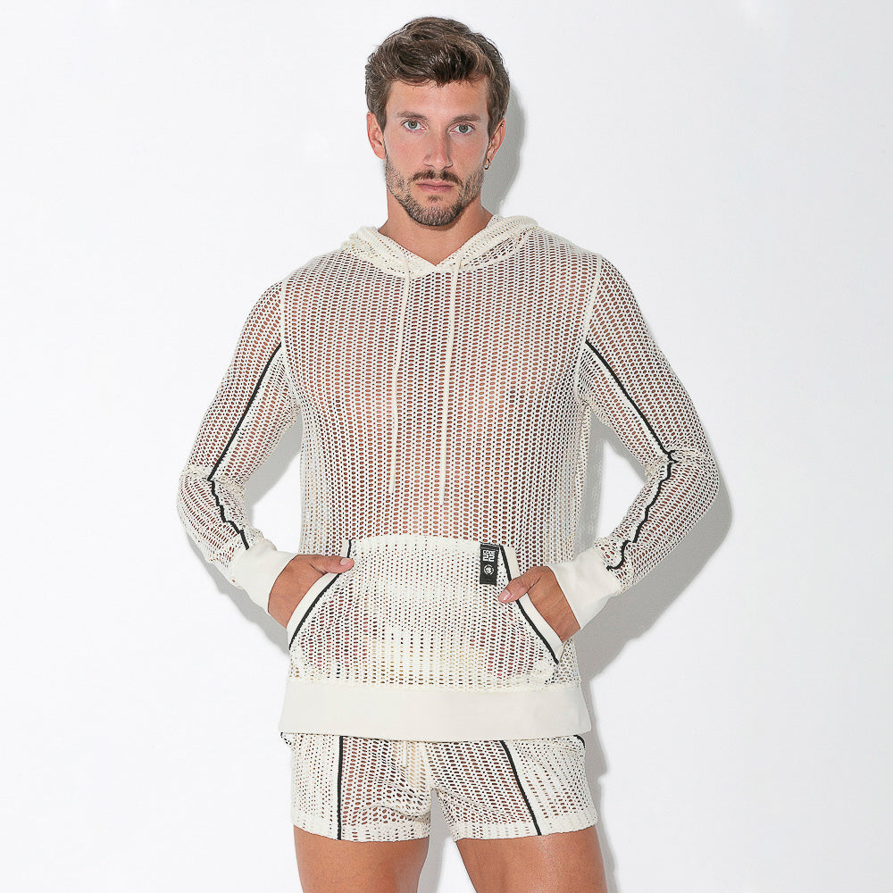 Code22 Crochet Hoody
