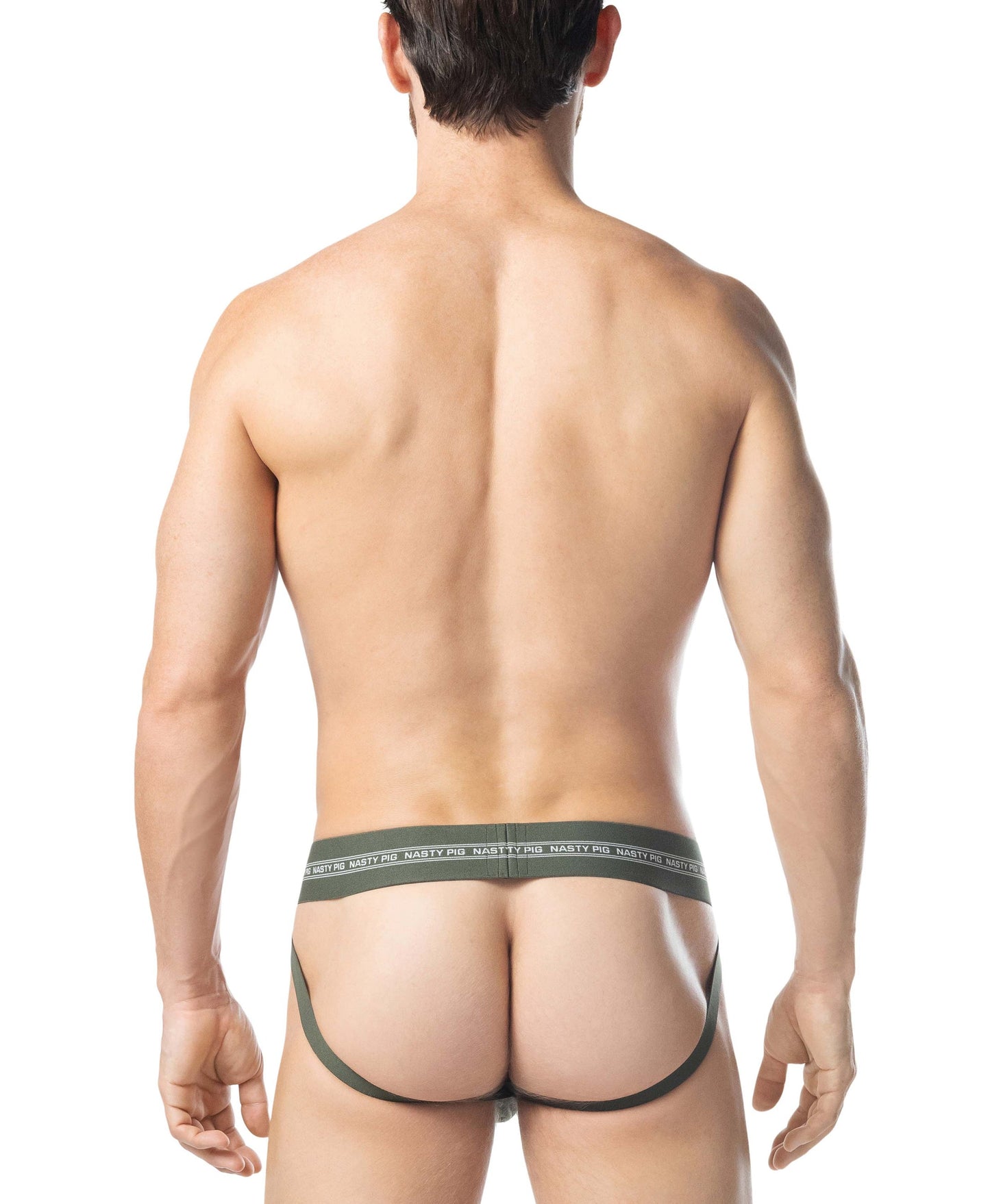Nasty Pig Army Green/White Core Jock