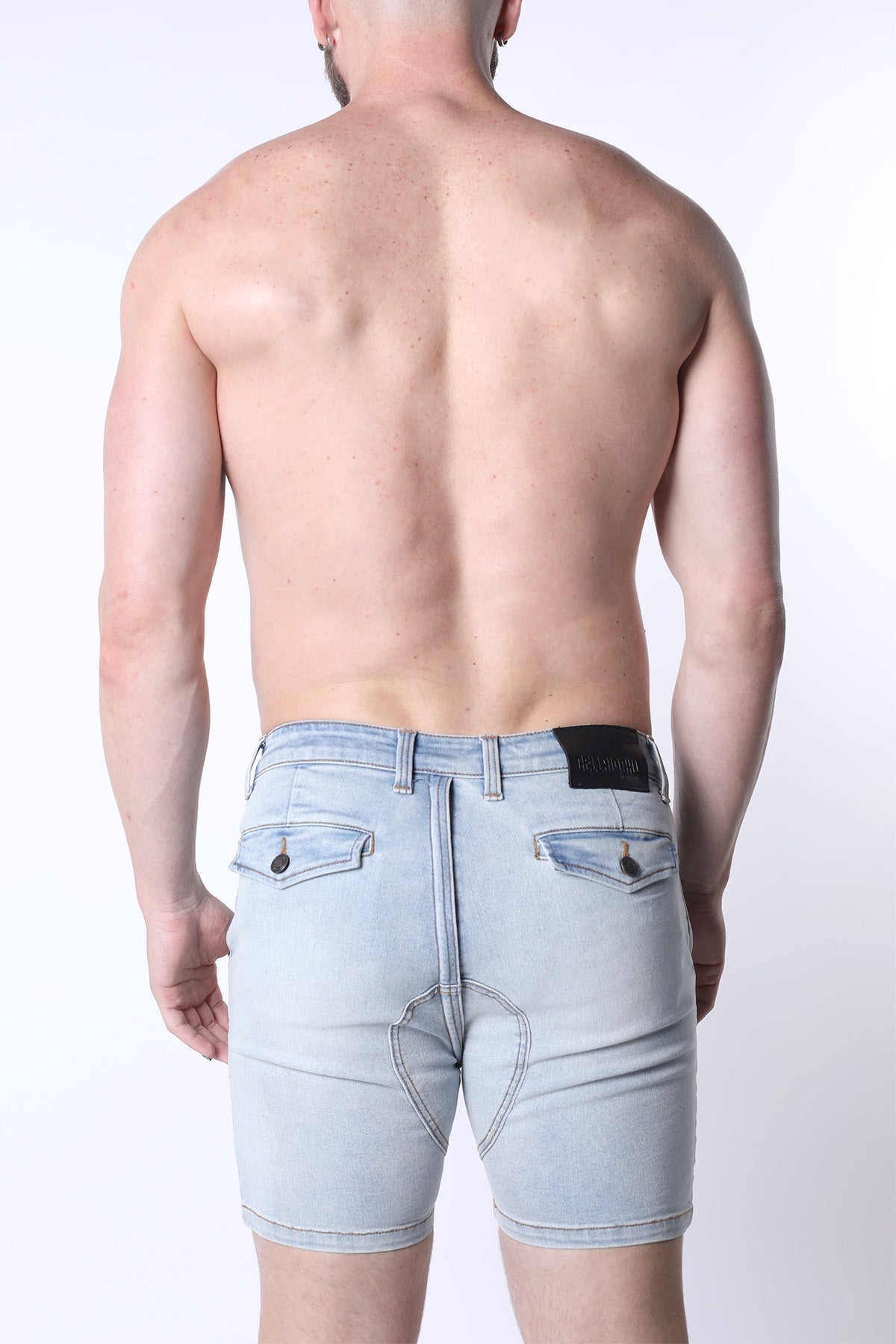 Cellblock13 Full Court Denim Zipper Short