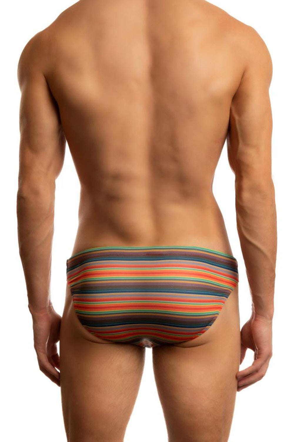 Jack Adams Palm Beach Vintage Stripe Low Rise Swimsuit