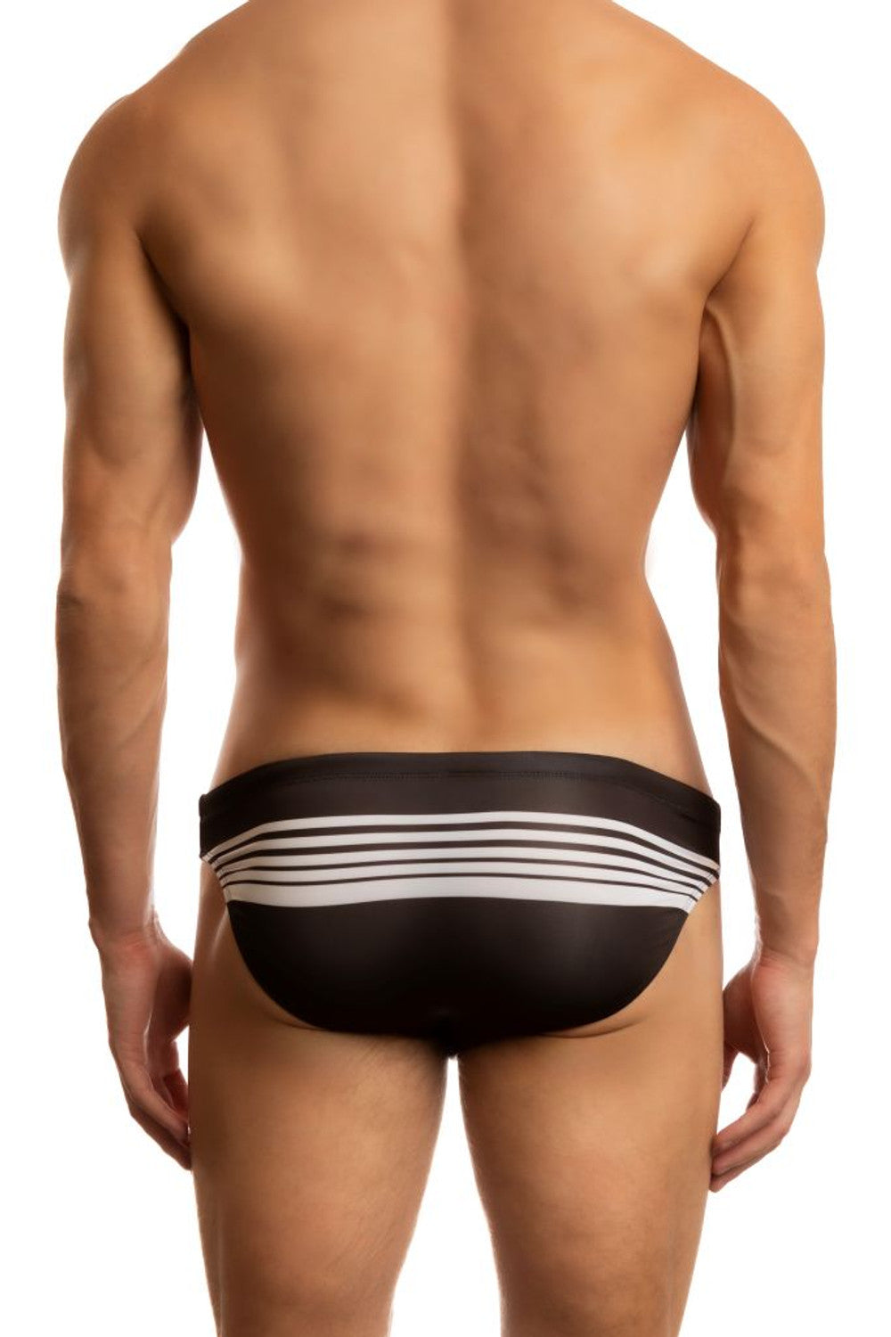 Jack Adams Sport Stripes Low Rise Swimsuit