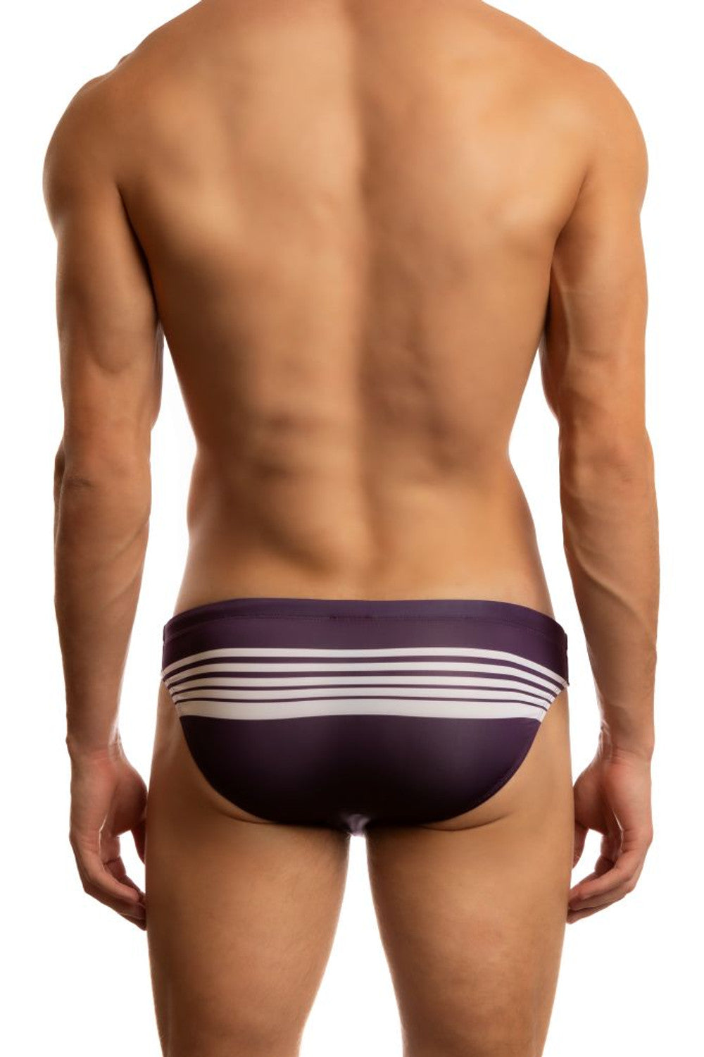 Jack Adams Sport Stripes Low Rise Swimsuit