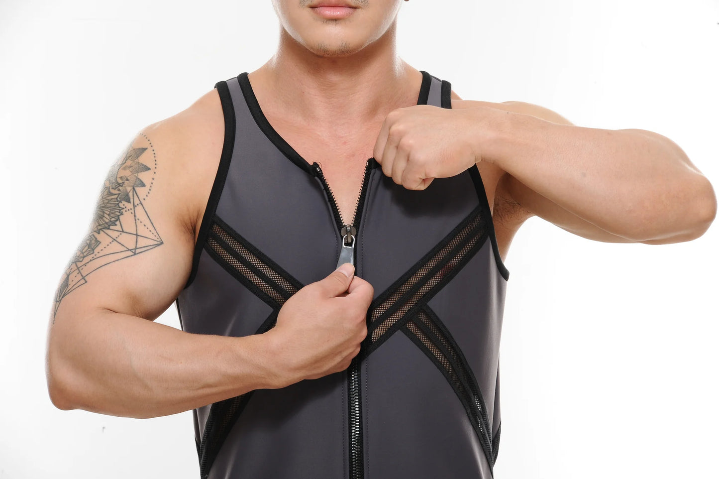 STUD Komodo Zip Muscle Vest