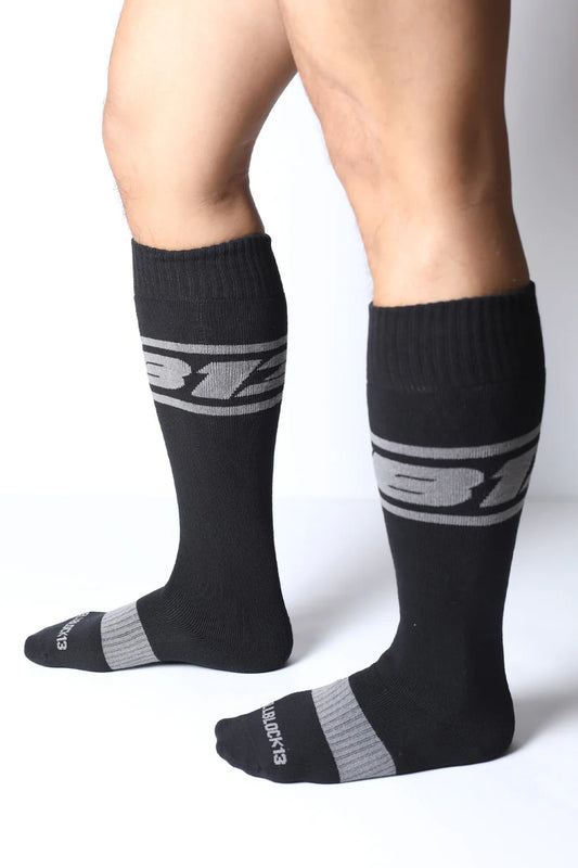 Cell Block 13 Kennel Club DARK PUP Knee High Sock