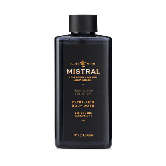 Mistral Teak Wood Body Wash 13.5OZ