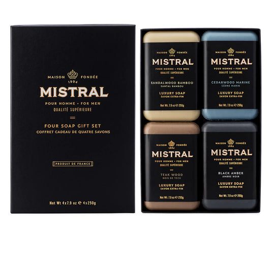 Mistral Les Classiques 4 Soap Gift Set