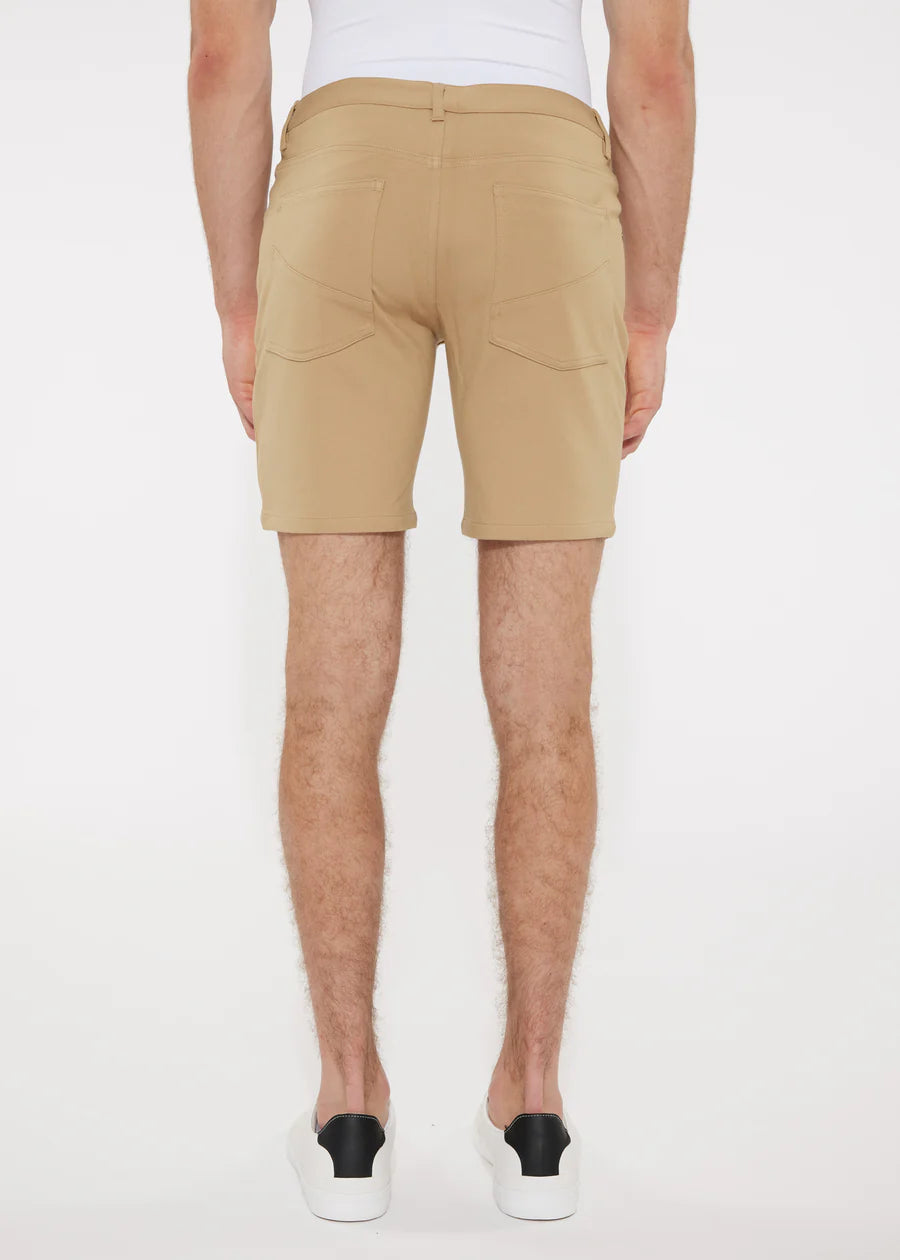 Post Marc Mocha 8" Inseam Knit Shorts