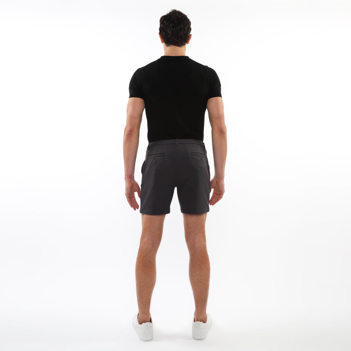 Postmarc Cement 6" Textured Stretch Knit Chino Shorts