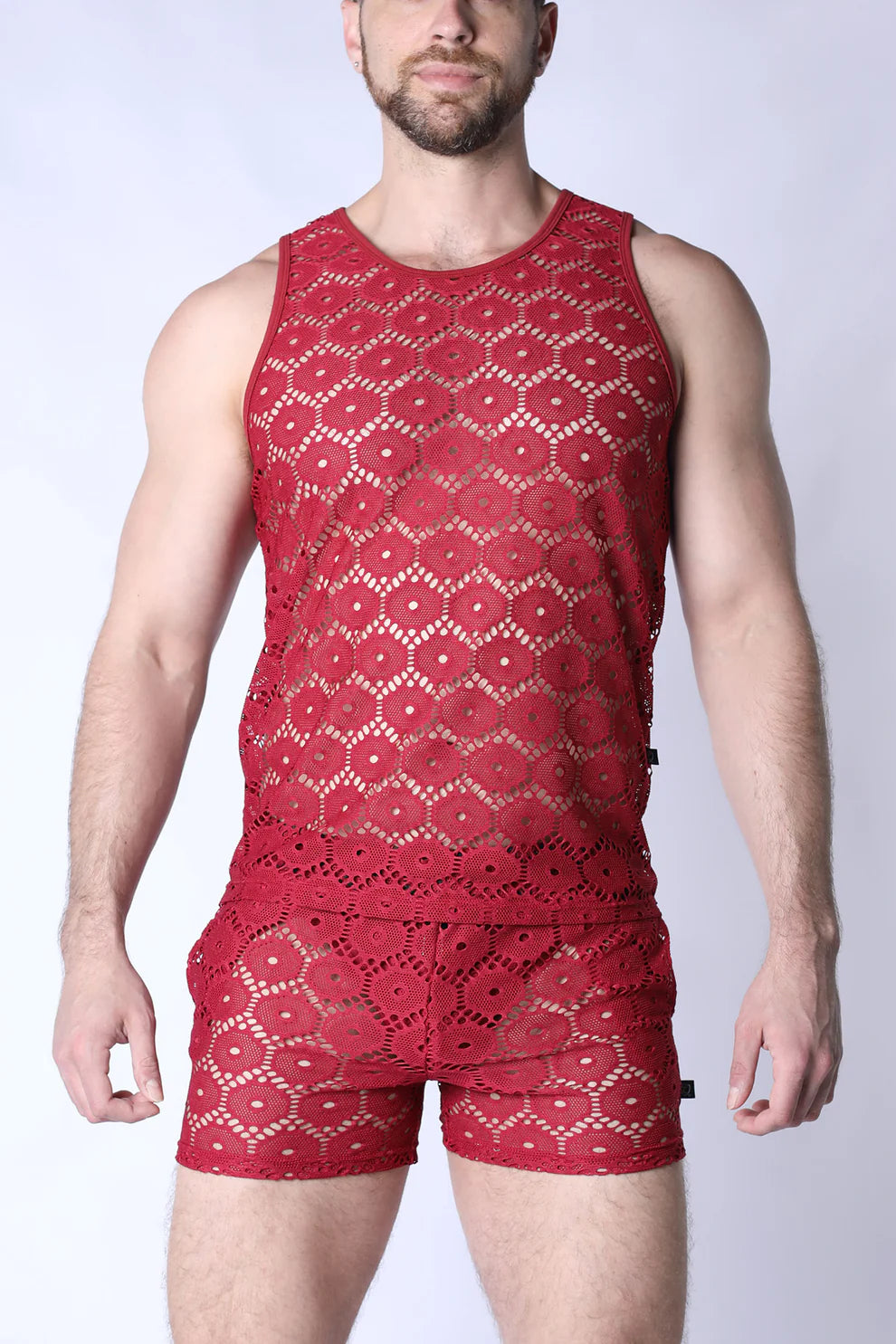 Timoteo Palermo Mesh Tank Top