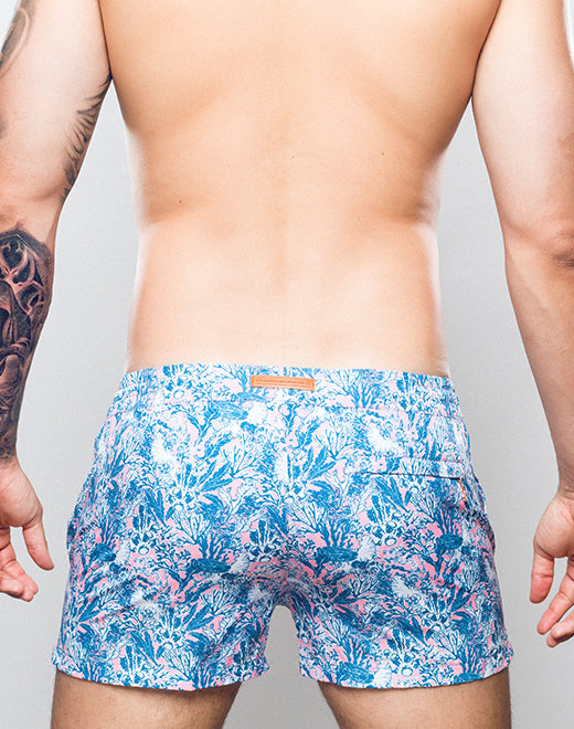 2EROS S50 Coral Teal Swim Shorts