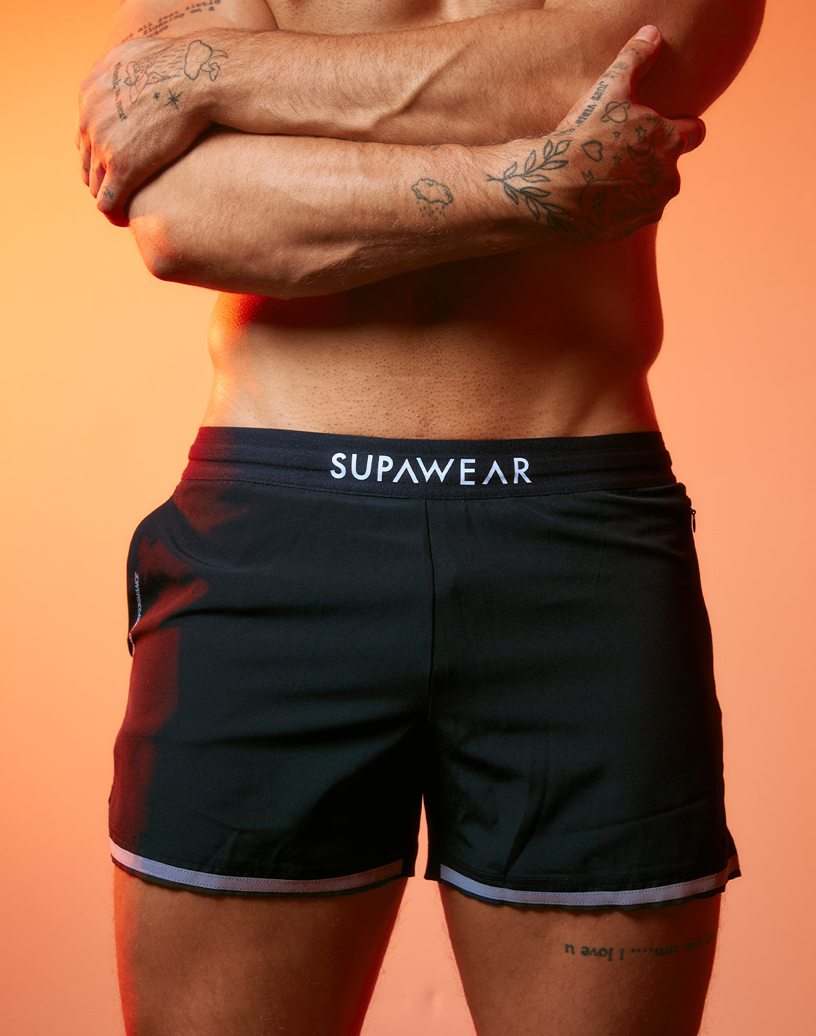 Supawear SPR Performance Black Shorts