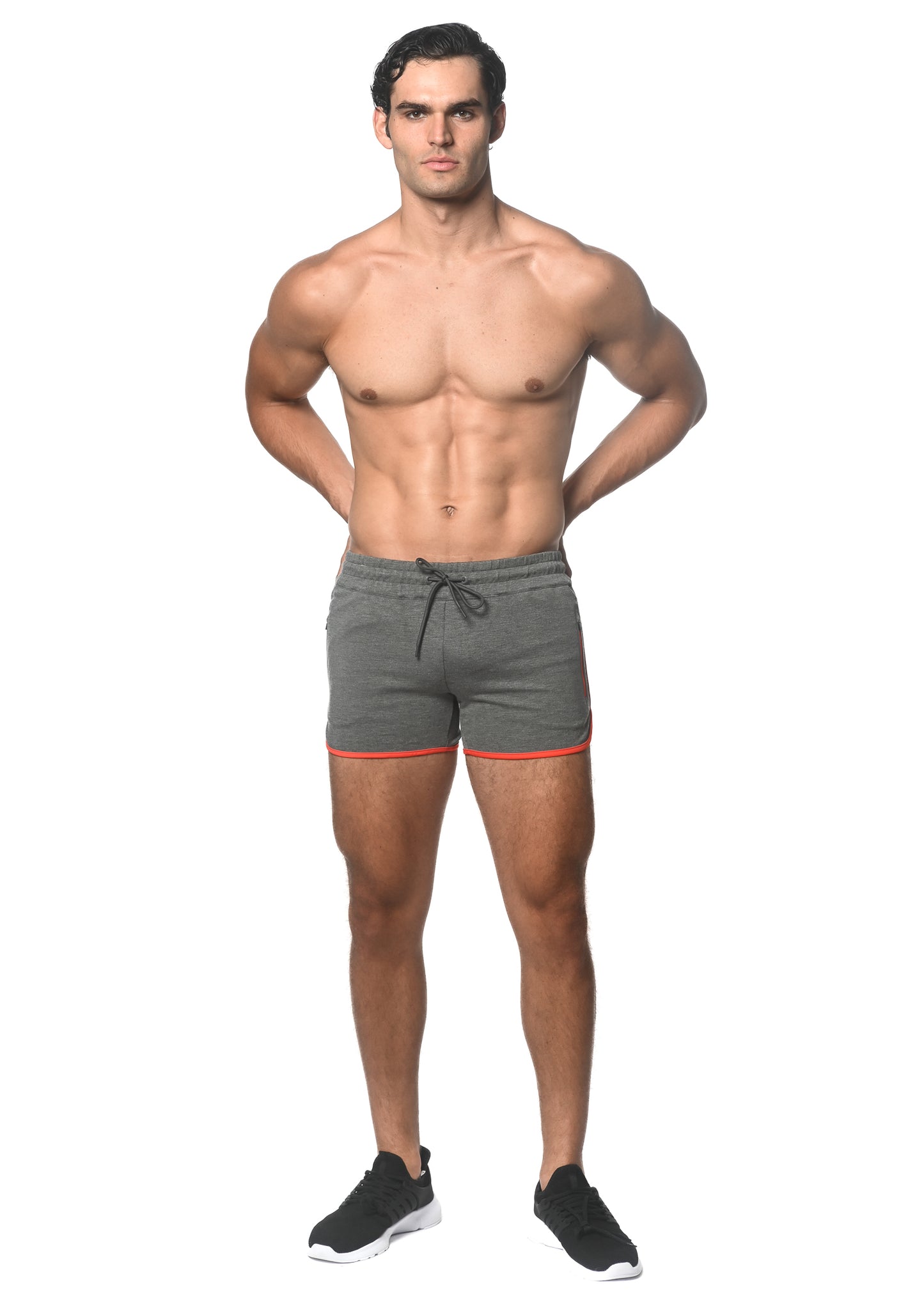 ST33LE Sprinter Gym Short w/ Contrast Zipper