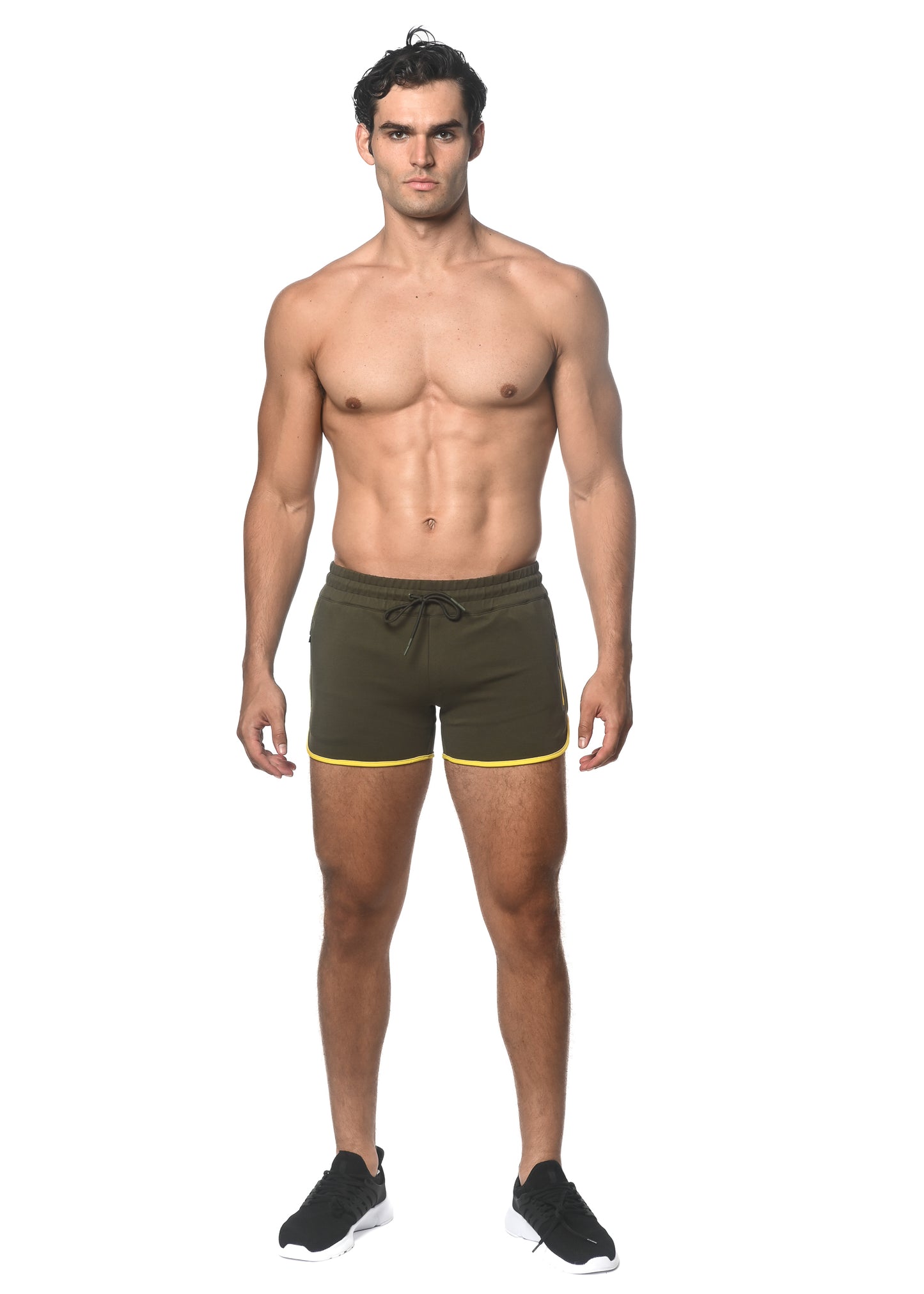 ST33LE Sprinter Gym Short w/ Contrast Zipper