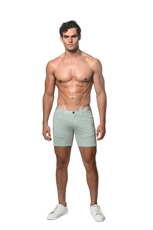 St33le Aloe Knit 5" Shorts