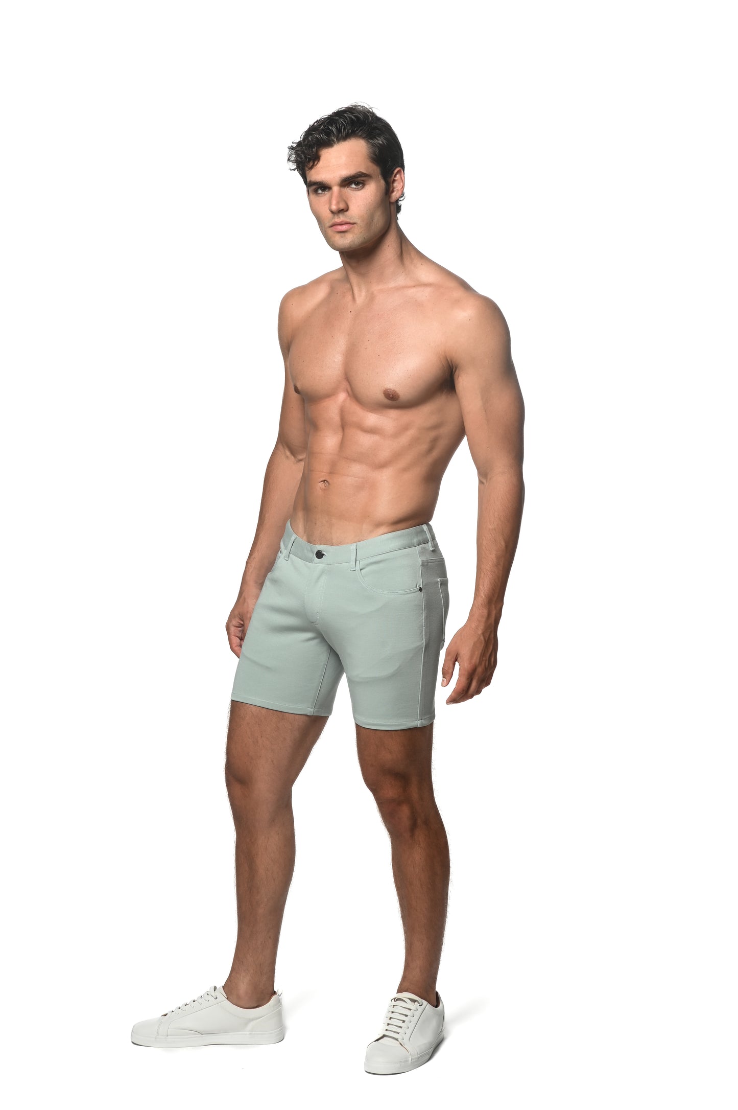 St33le Aloe Knit 5" Shorts
