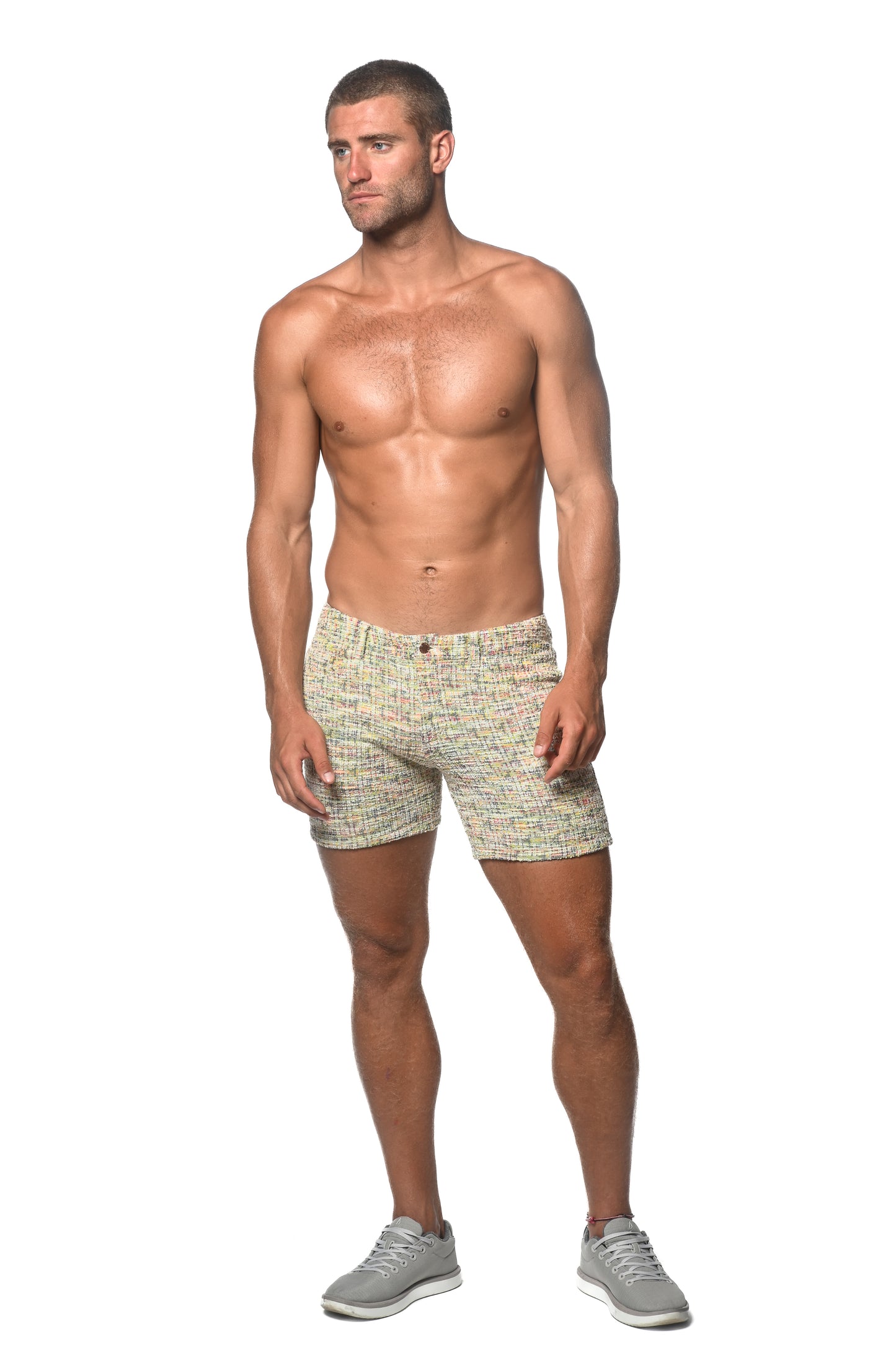 St33le Aloe Spruce Tweed 5" Short