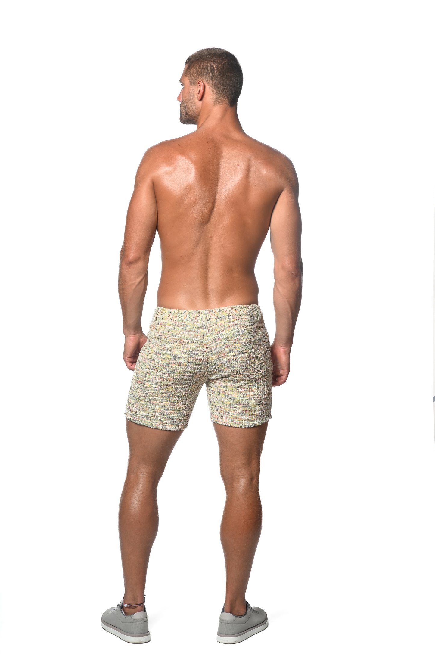 St33le Aloe Spruce Tweed 5" Short