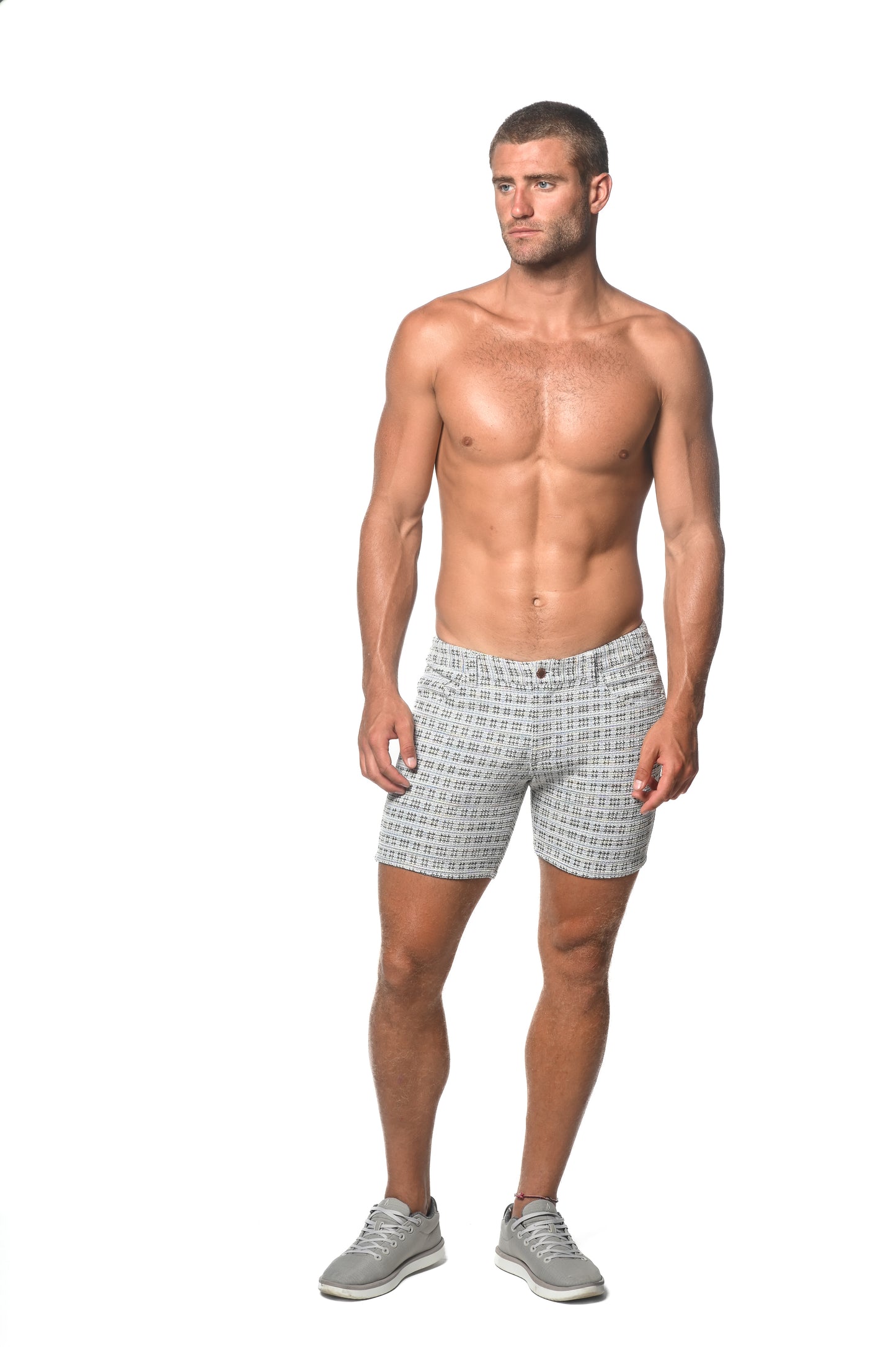 St33le Cloud Navy Limited Edition Tweed 5" Short