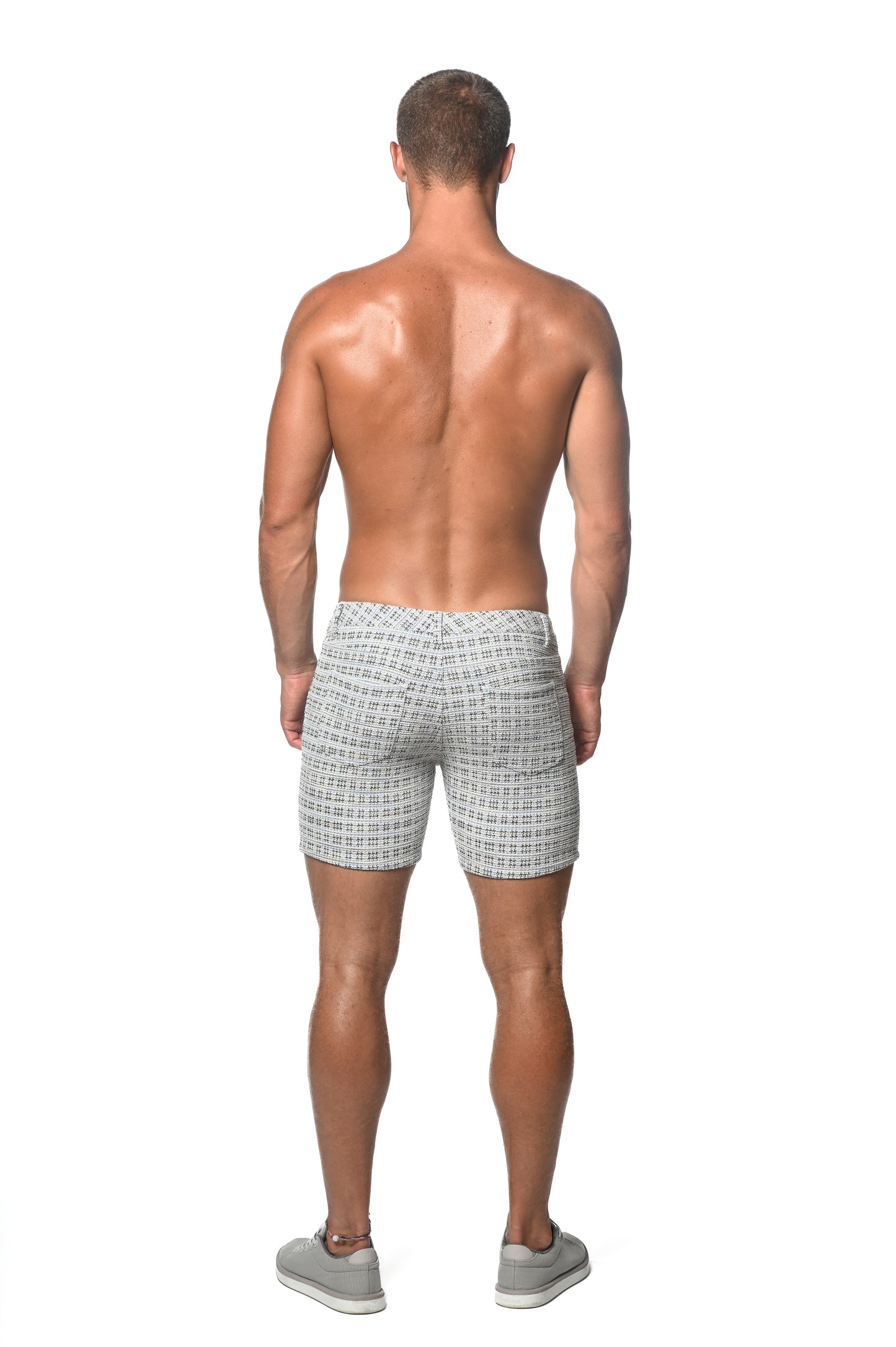 St33le Cloud Navy Limited Edition Tweed 5" Short