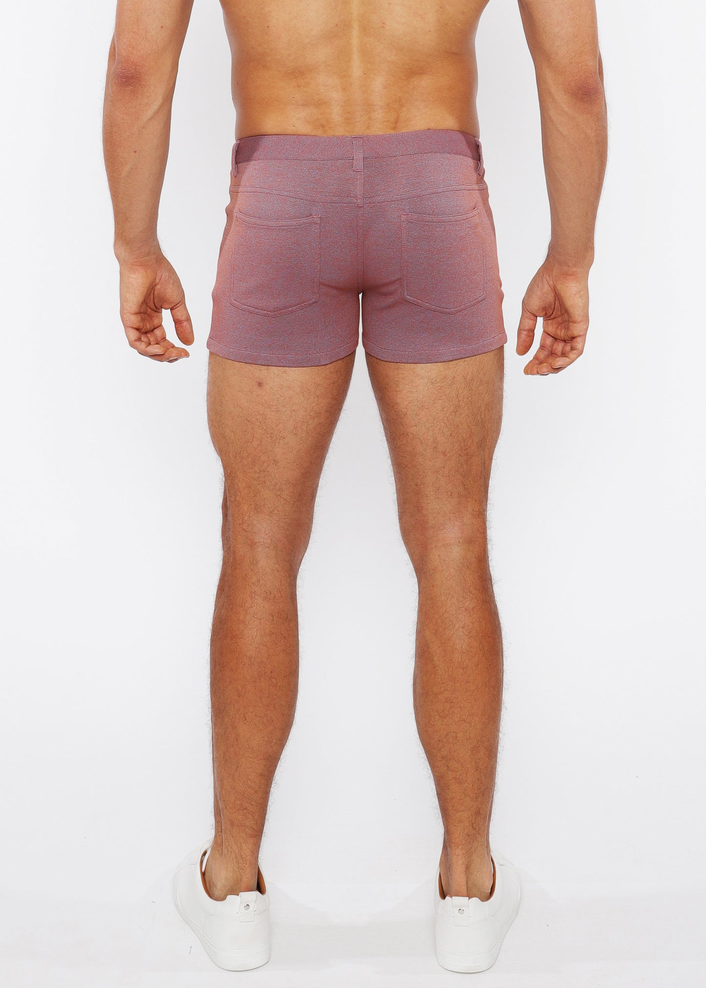 St33le Clay 3" Two Tone Melange Knit Short