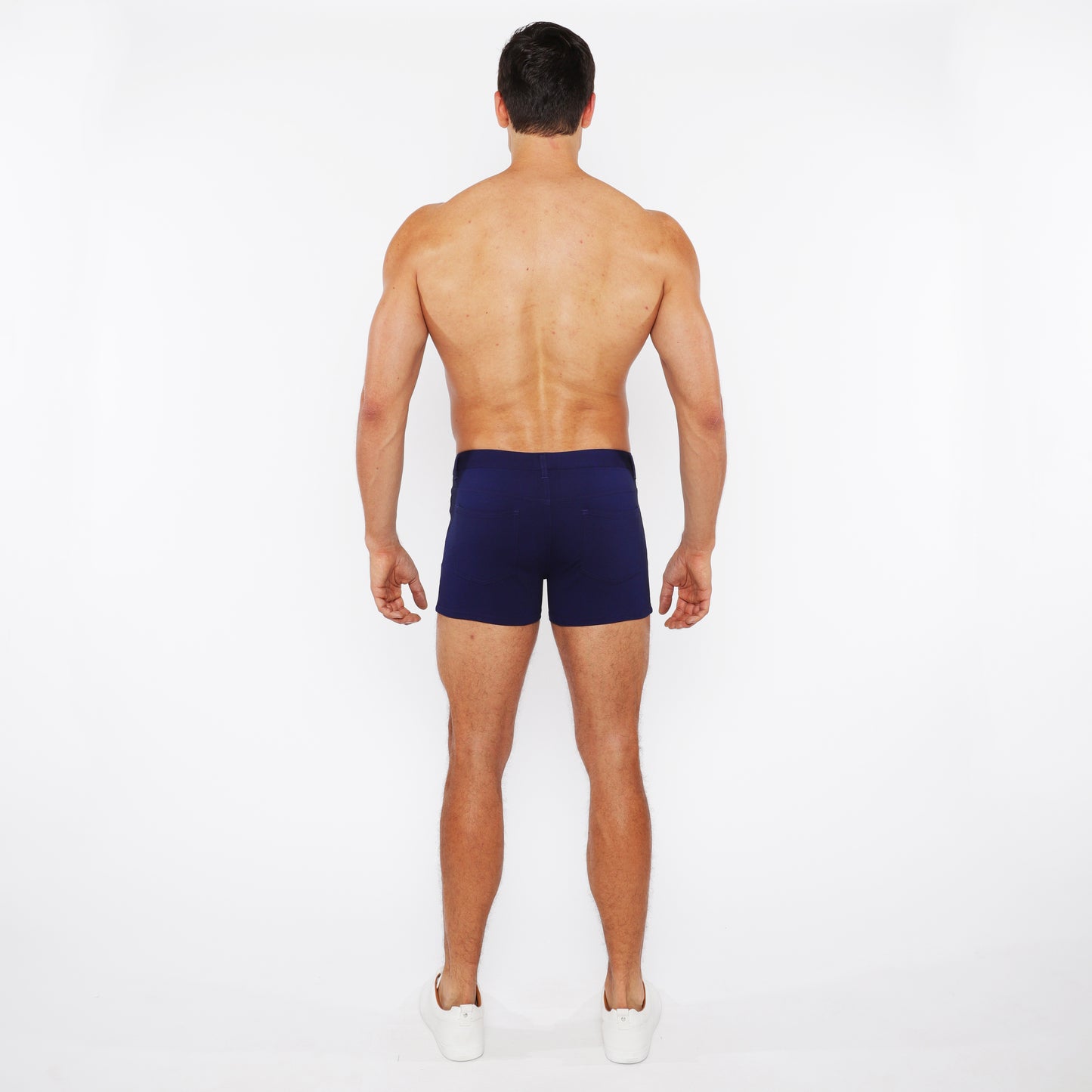 St33le Imperial Blue 3" Duo Tone Knit Short