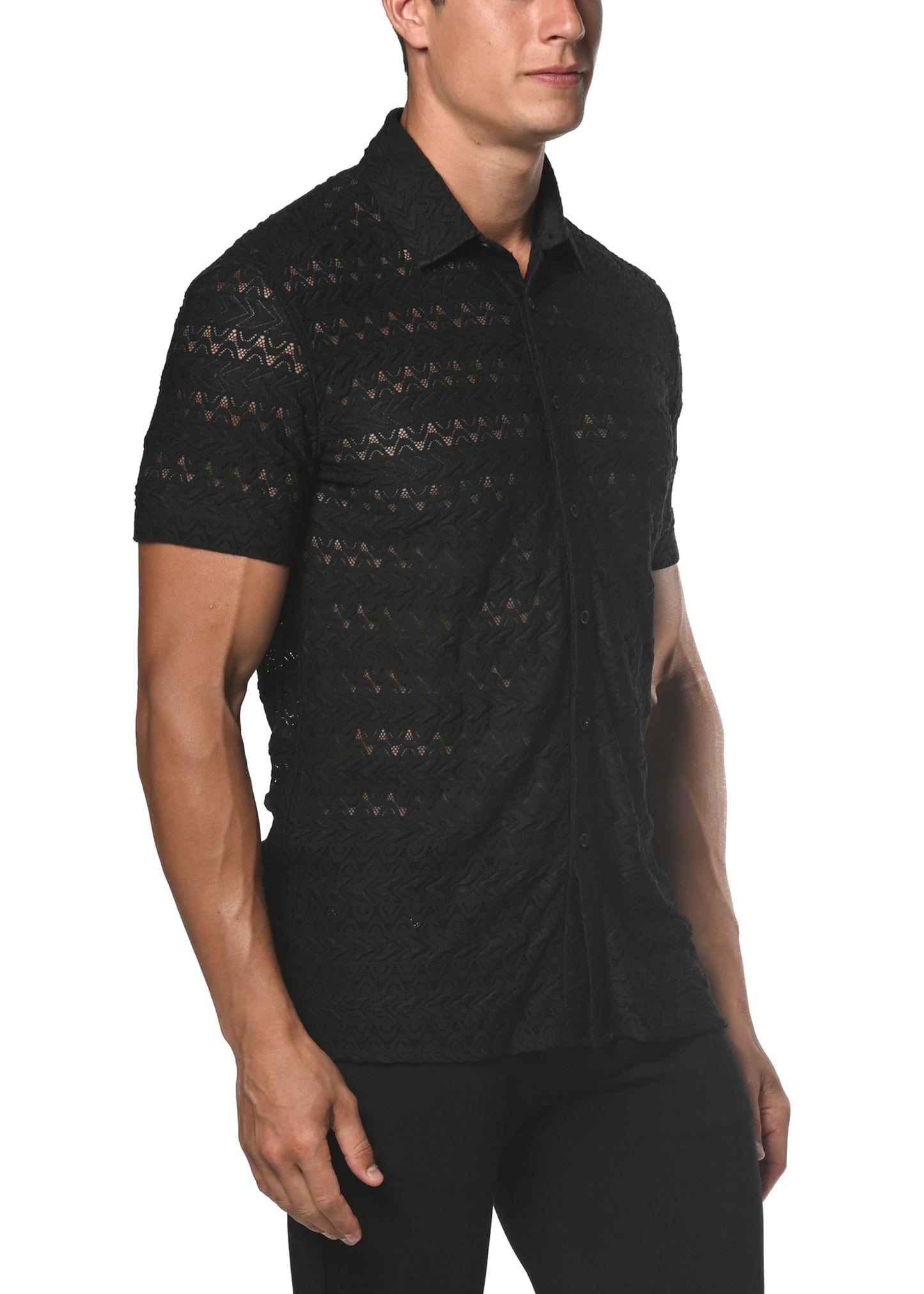 St33le Darts Gossamer Button Up Tee
