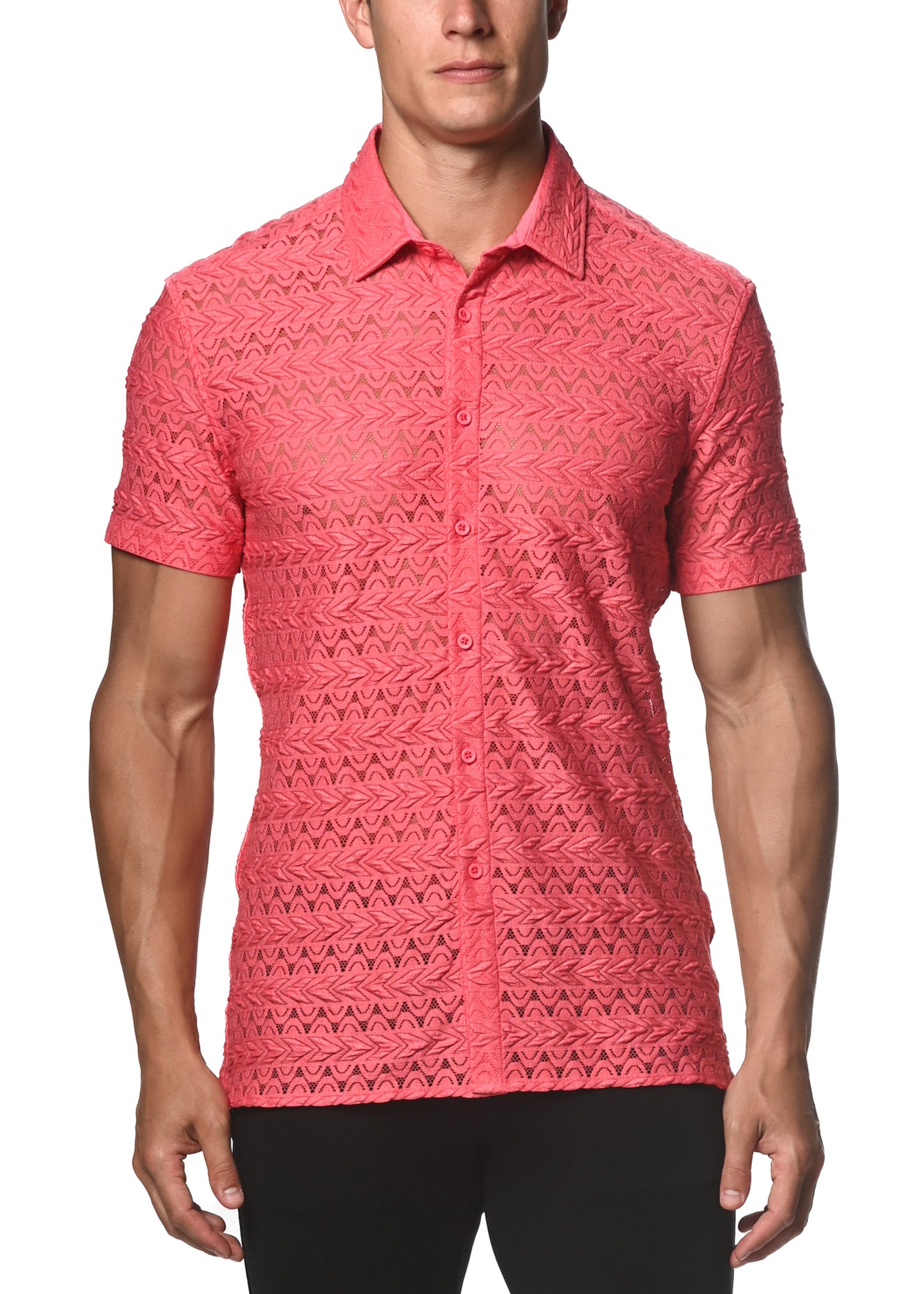St33le Darts Gossamer Button Up Tee