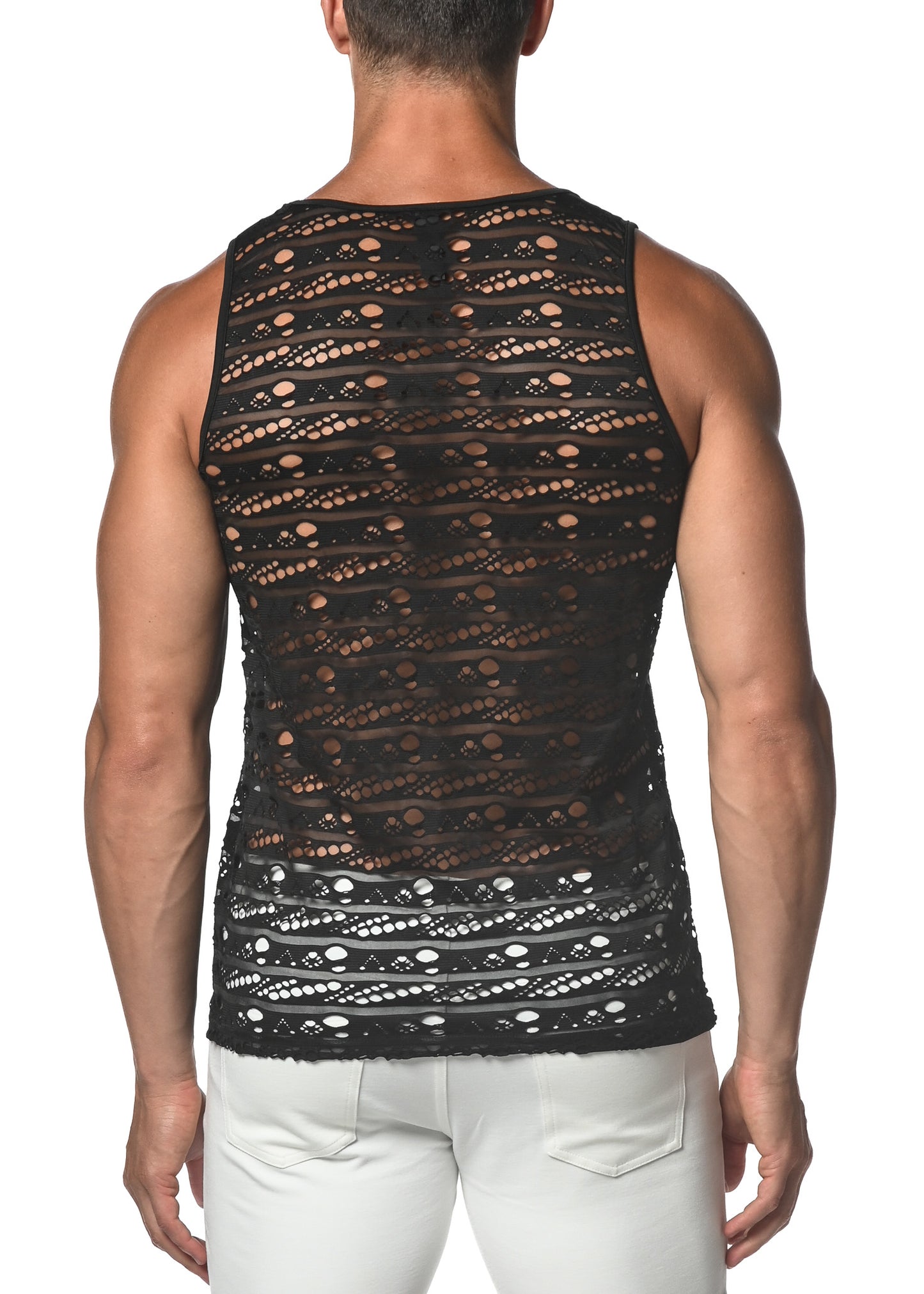 St33le Dash Dot Gossamer Tanks