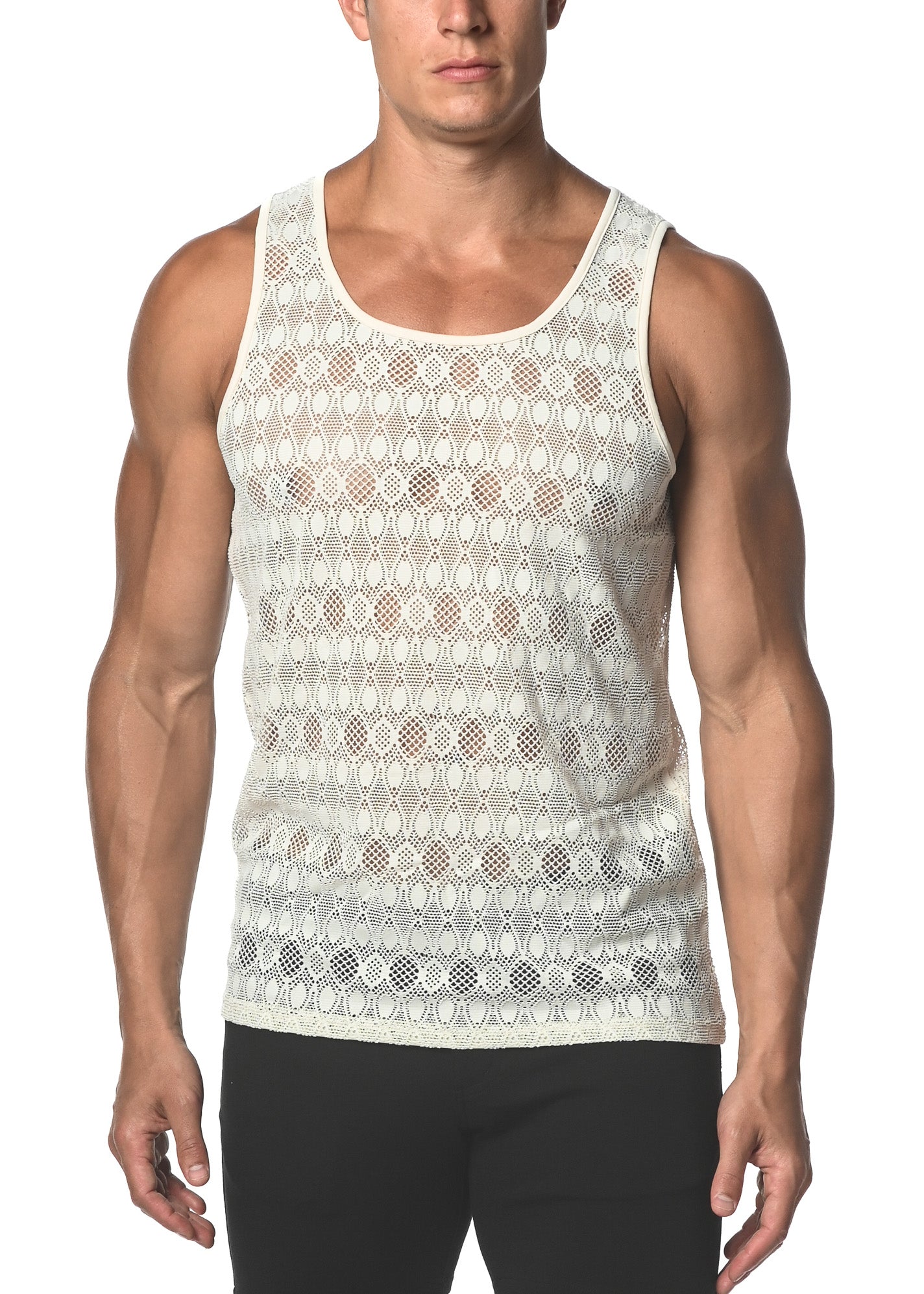 St33le Oval Stretch Gossamer Tanks