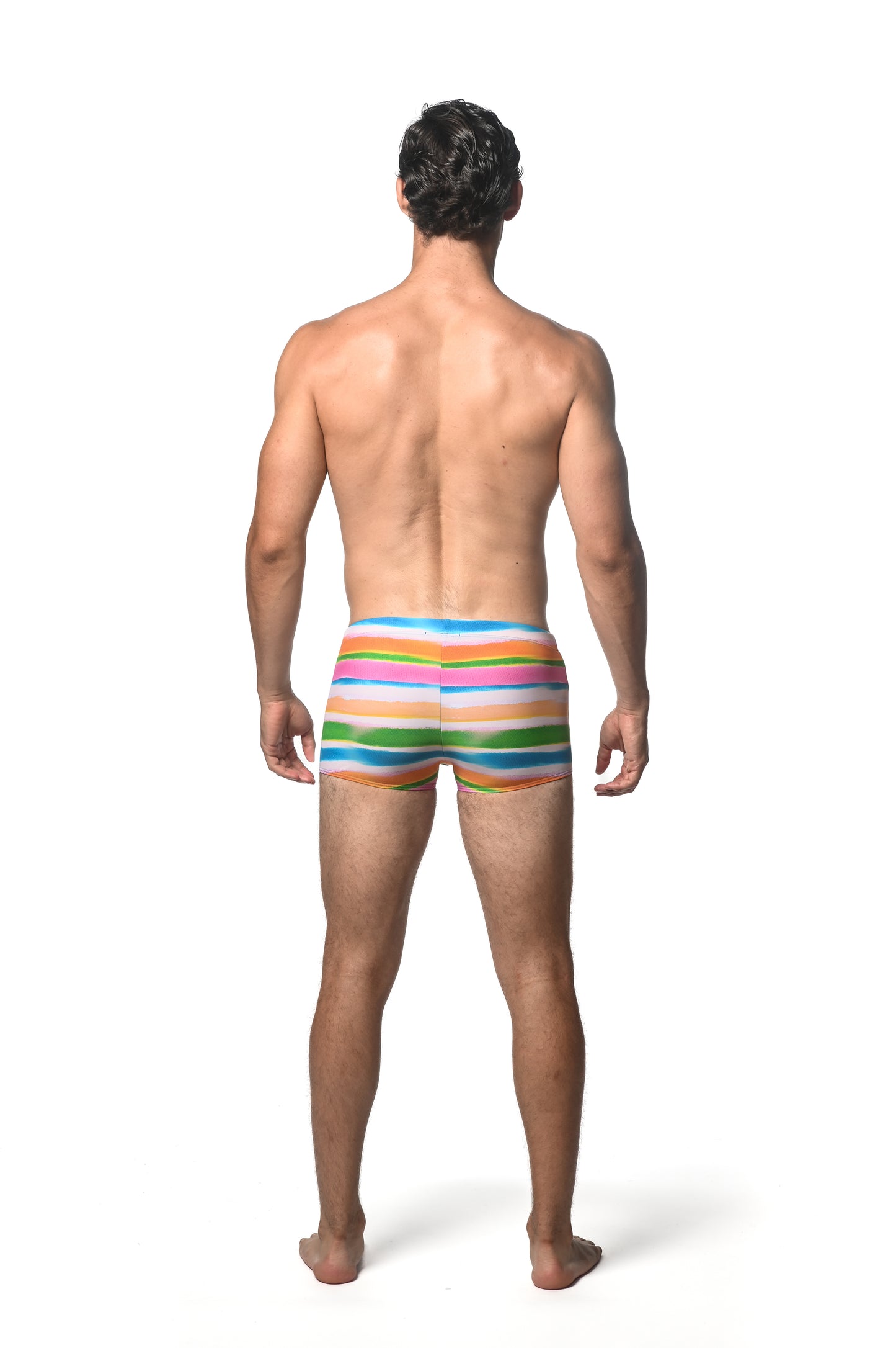 St33le Green Candy Printed Swim Trunks